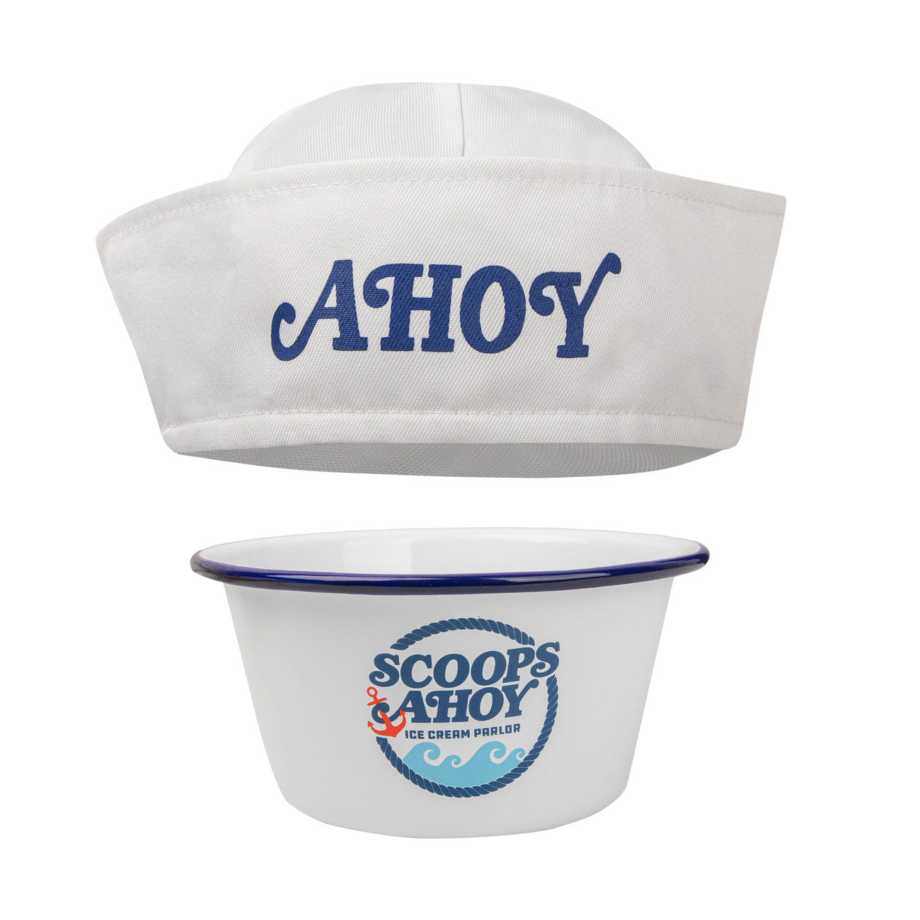 Immagine del prodotto Stranger Things Ciotola per gelato con cappello da marinaio Scoops Ahoy