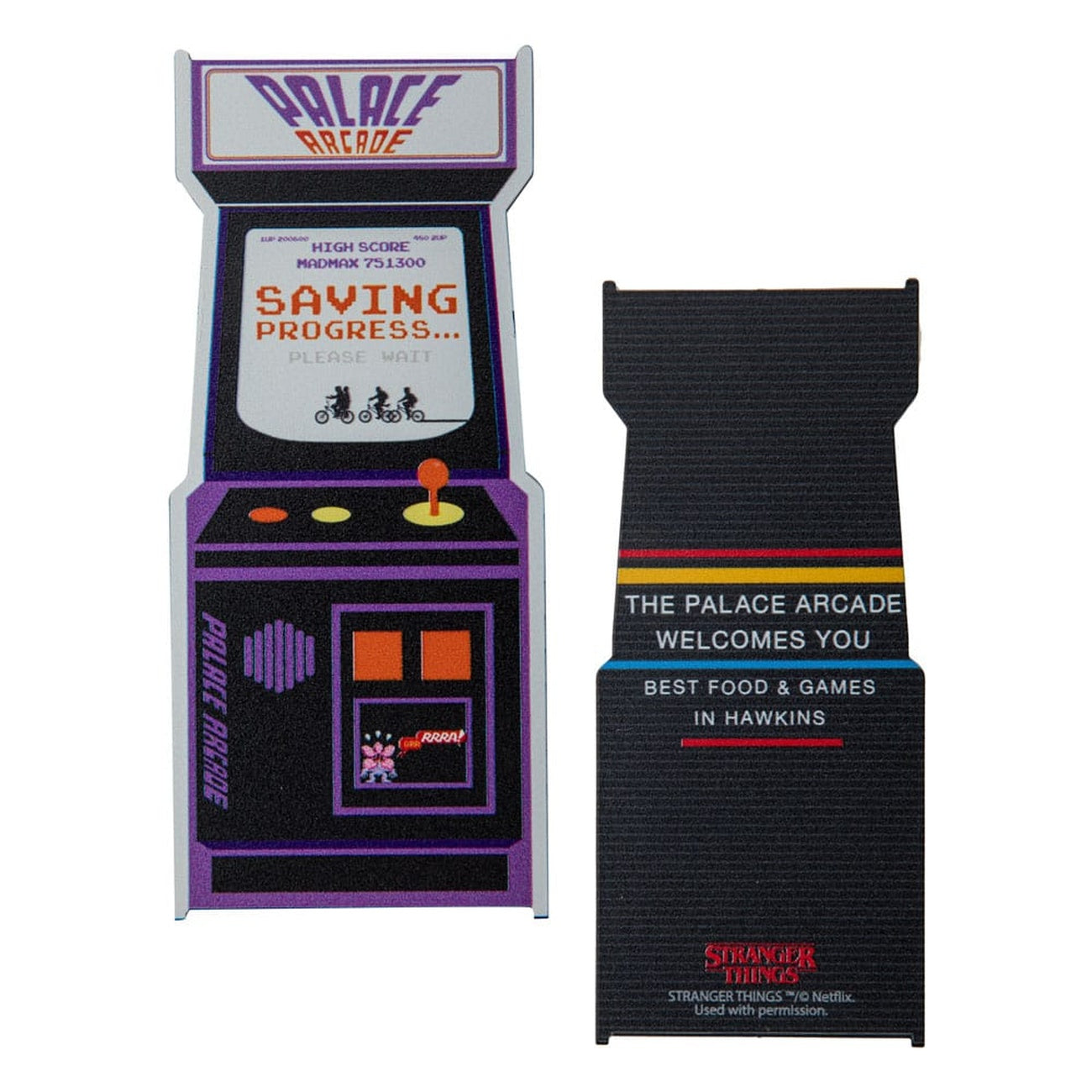 Immagine del prodotto Stranger Things Segnalibro Arcade metallo