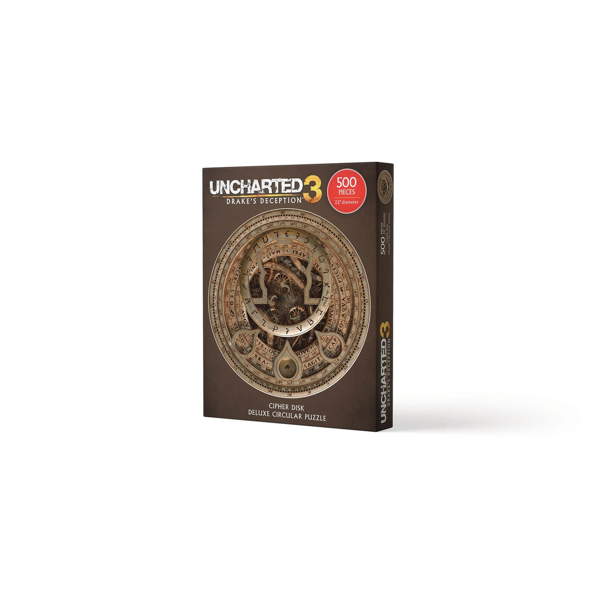 Immagine del prodotto Uncharted Puzzle Disco Cifrato Circolare Deluxe (500 Pezzi)