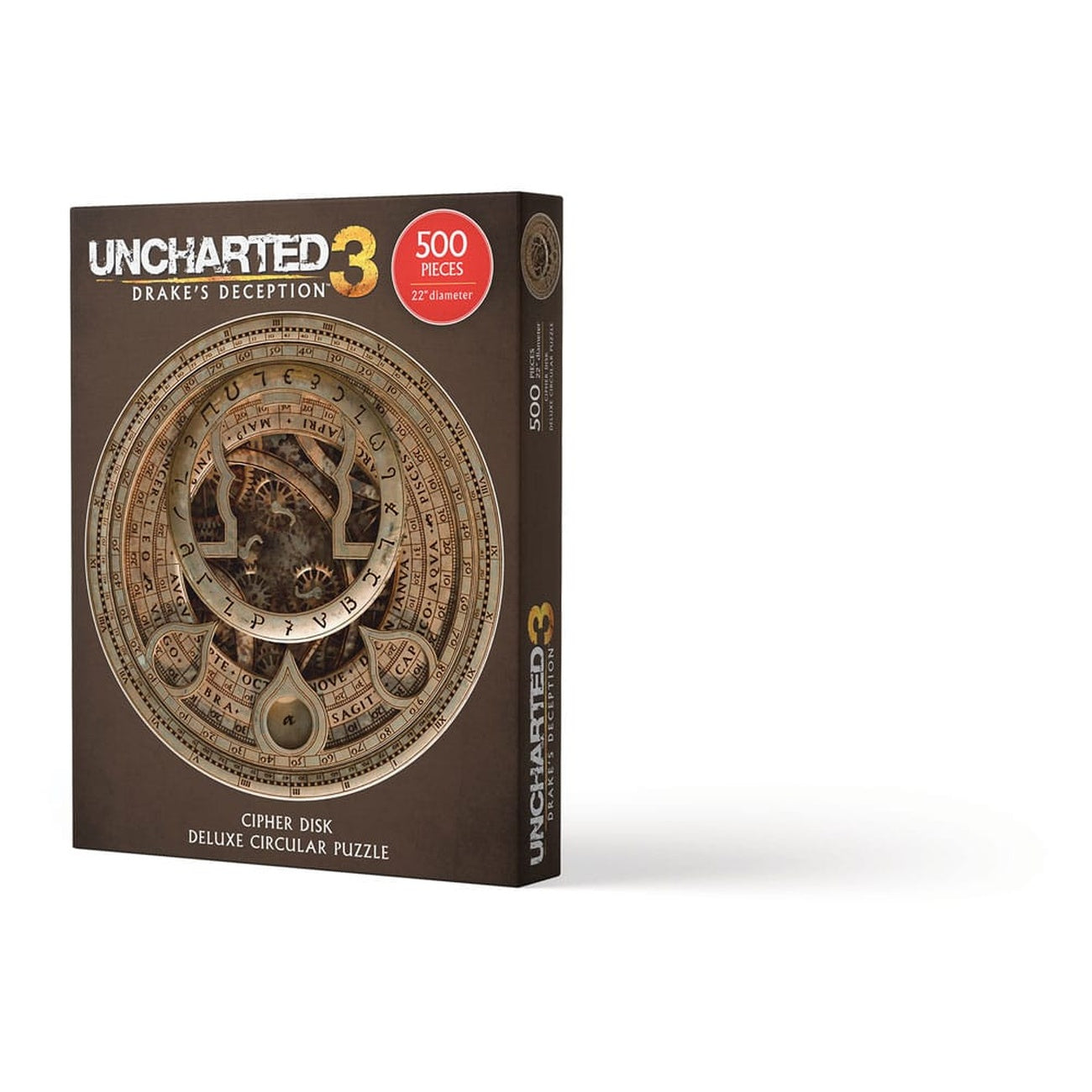 Immagine del prodotto Uncharted Puzzle Disco Cifrato Circolare Deluxe (500 Pezzi)