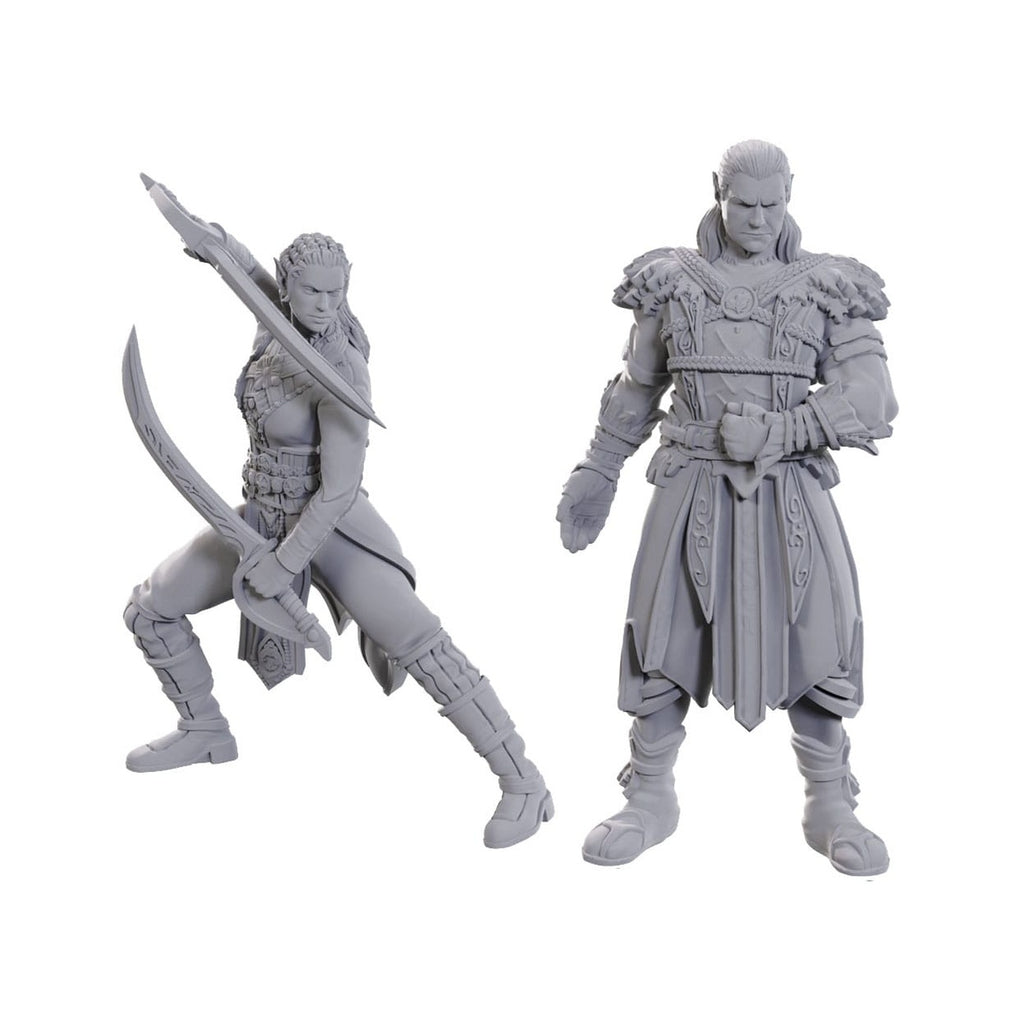 Immagine del prodotto D&D Nolzur's Marvelous Miniatures Miniature non dipinte Jaheira & Halsin