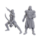 Immagine del prodotto D&D Nolzur's Marvelous Miniatures Miniature non dipinte Jaheira & Halsin