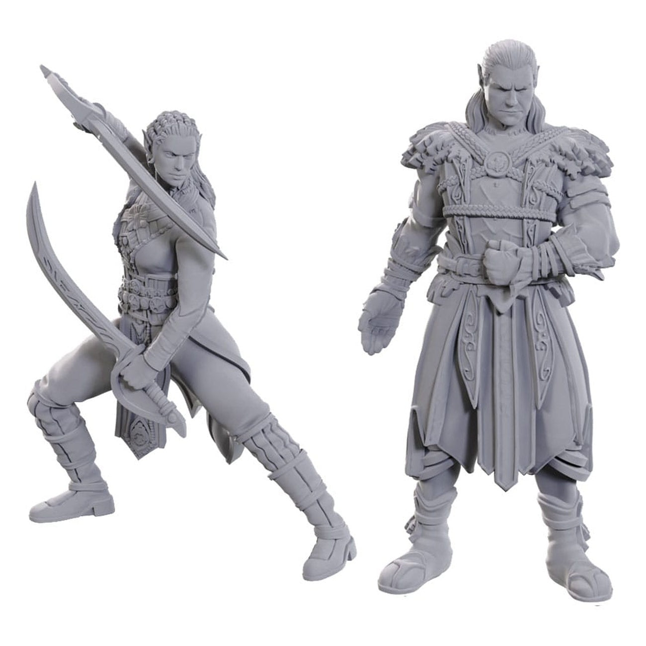 Immagine del prodotto D&D Nolzur's Marvelous Miniatures Miniature non dipinte Jaheira & Halsin