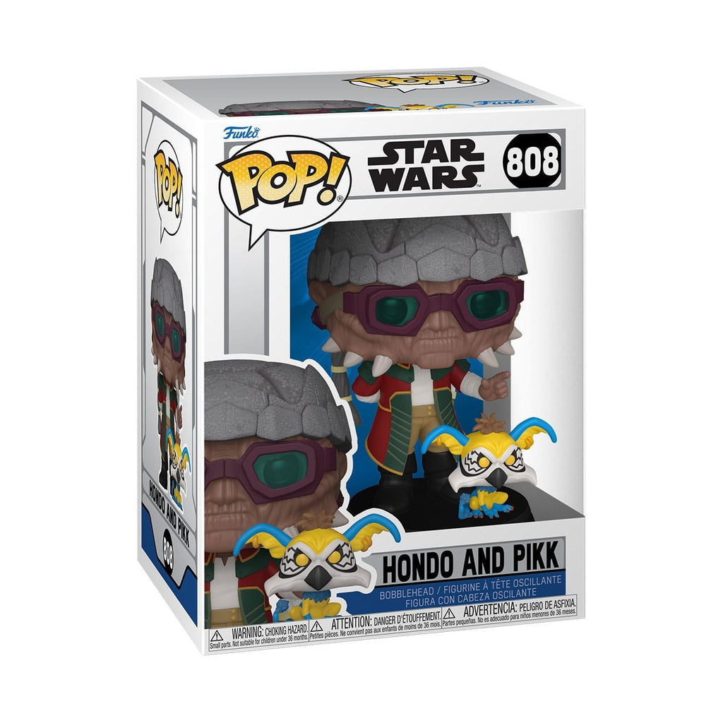 Immagine del prodotto Star Wars POP! Vinyl figure bobble-head Hondo e Pikk 9 cm