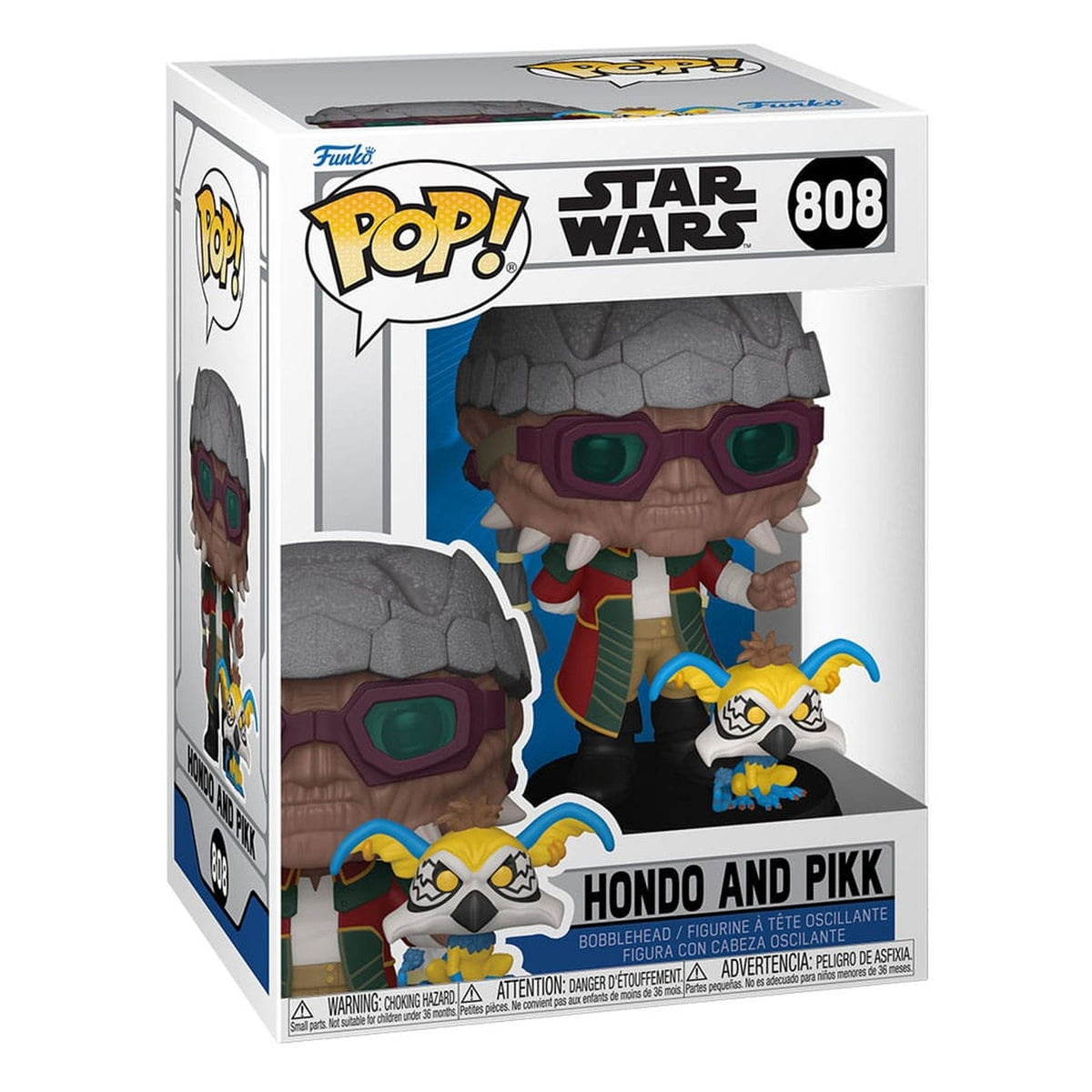 Immagine del prodotto Star Wars POP! Vinyl figure bobble-head Hondo e Pikk 9 cm