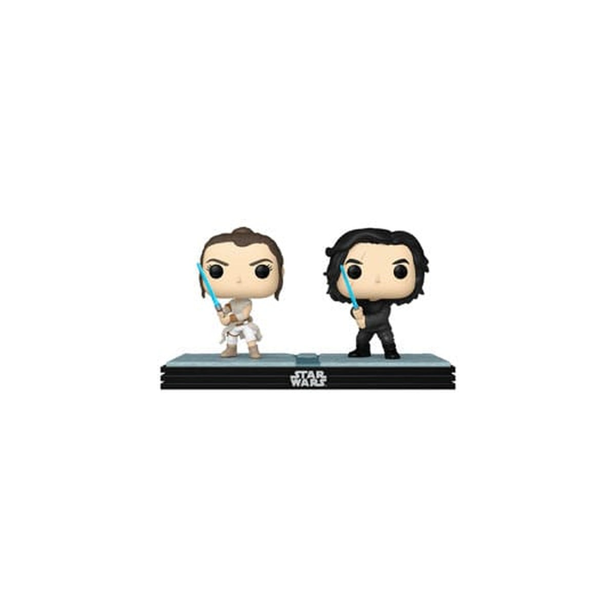 Immagine del prodotto Star Wars POP! Movie Moments Doppio pack di figure bobble head in vinile Kylo & Rey 9 cm