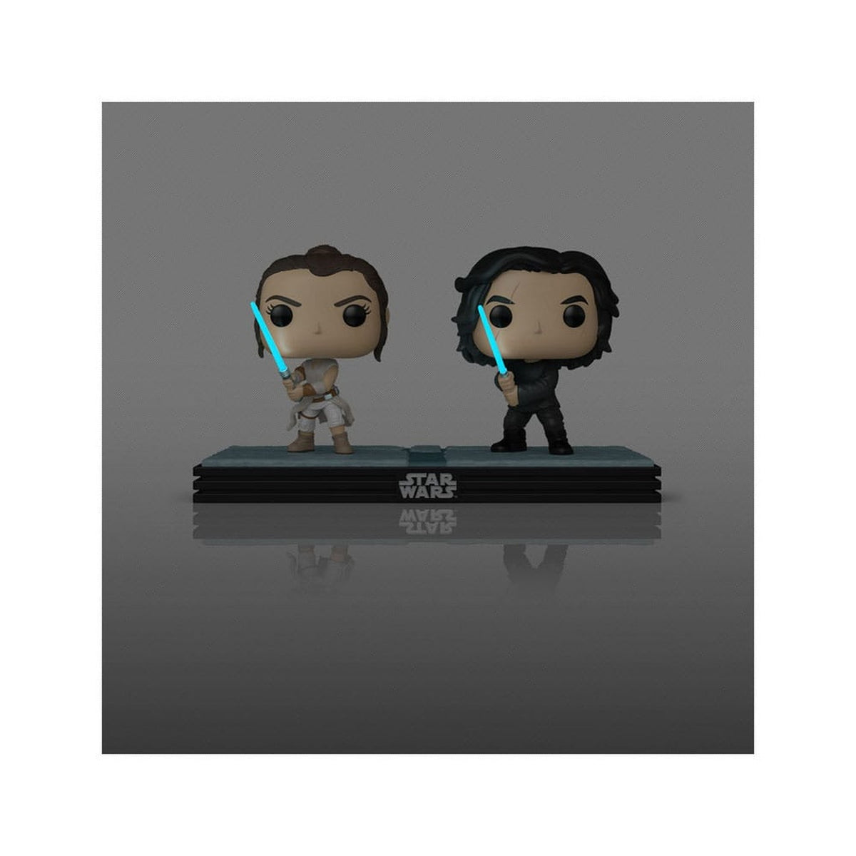 Immagine del prodotto Star Wars POP! Movie Moments Doppio pack di figure bobble head in vinile Kylo & Rey 9 cm