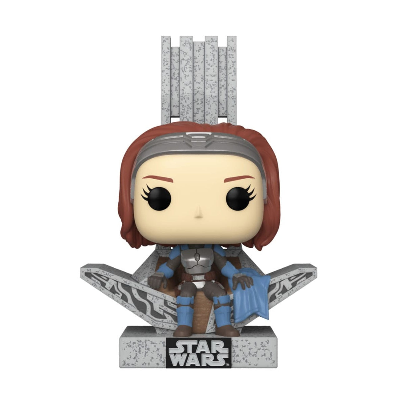Immagine del prodotto Star Wars: The Mandalorian POP! Deluxe figure in vinile Bo-Katan con Trono 9 cm