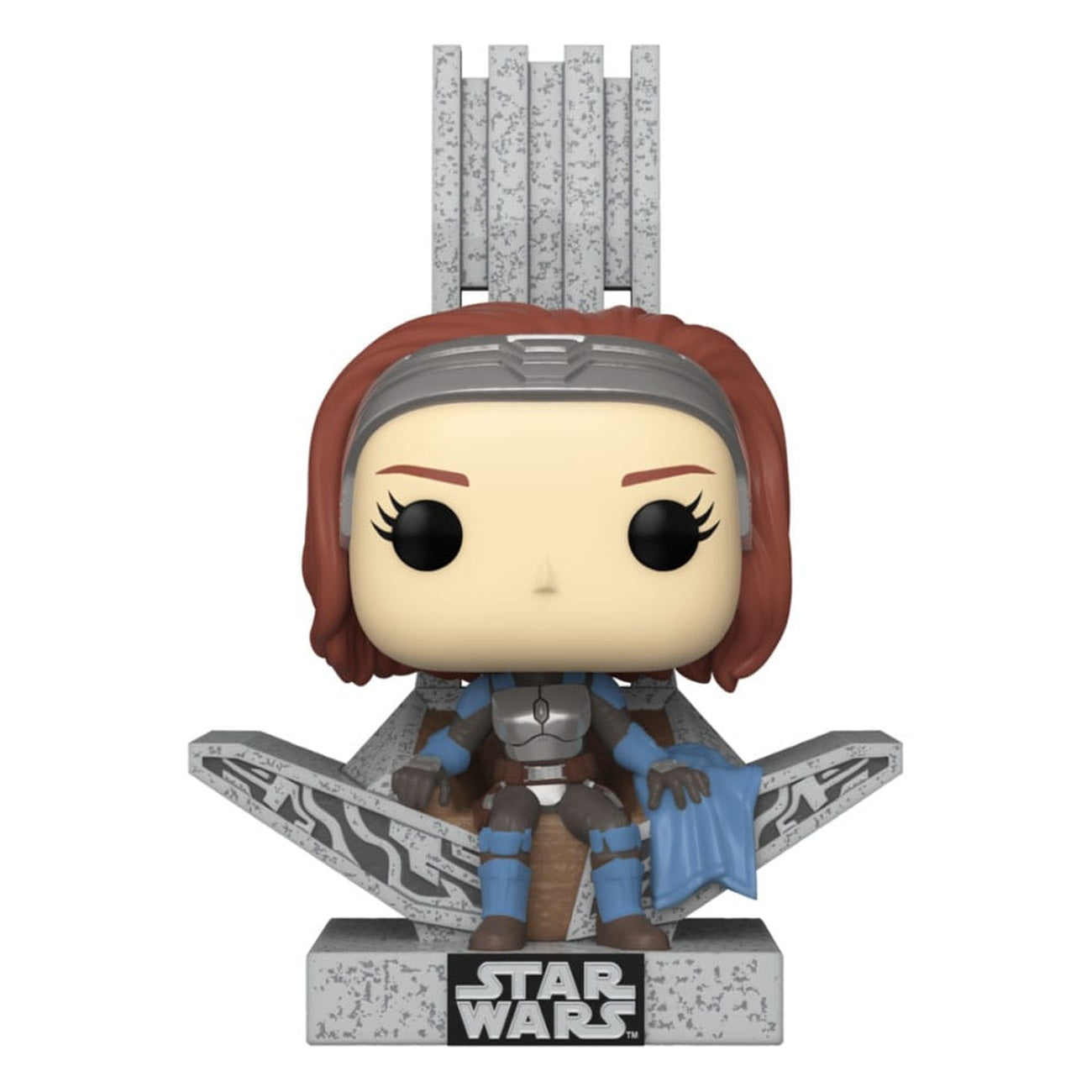 Immagine del prodotto Star Wars: The Mandalorian POP! Deluxe figure in vinile Bo-Katan con Trono 9 cm