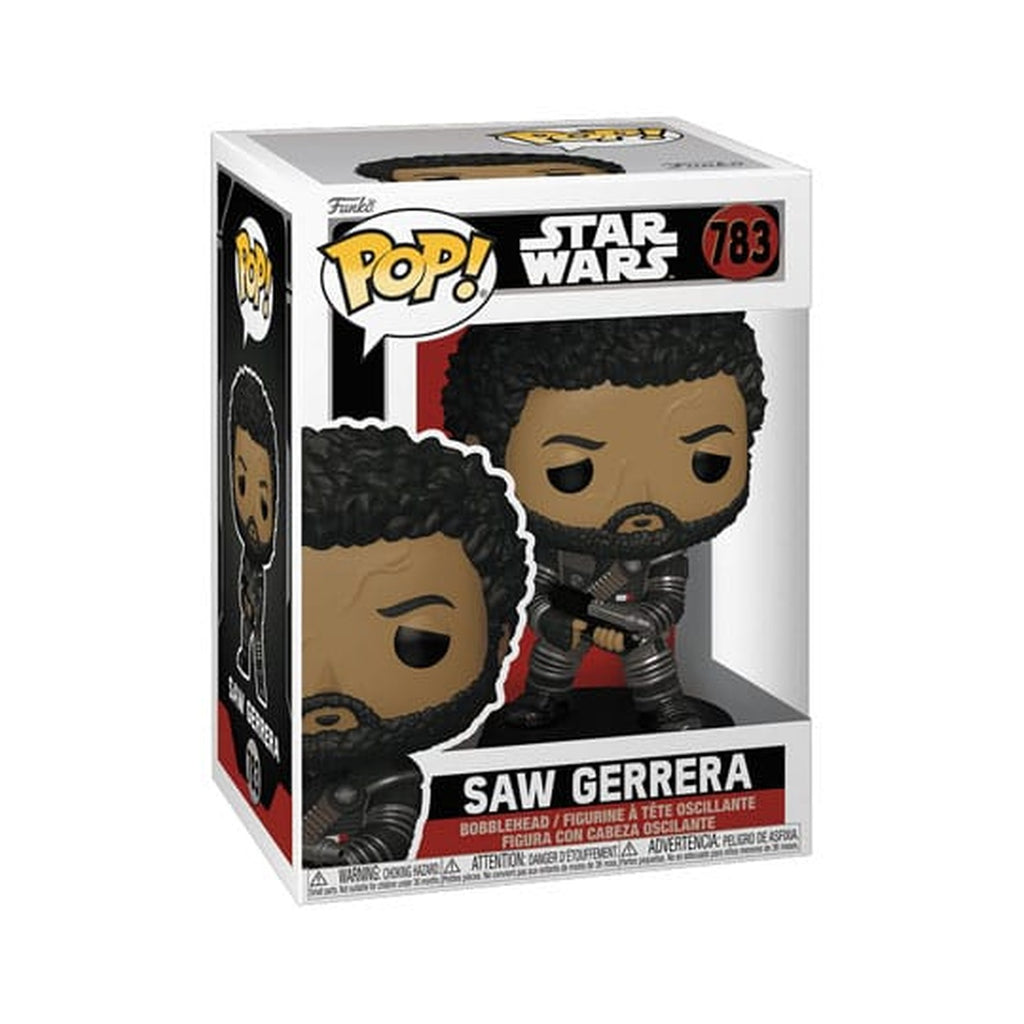 Immagine del prodotto Star Wars: Andor POP! TV Figure in vinile Saw Gerrera 9 cm