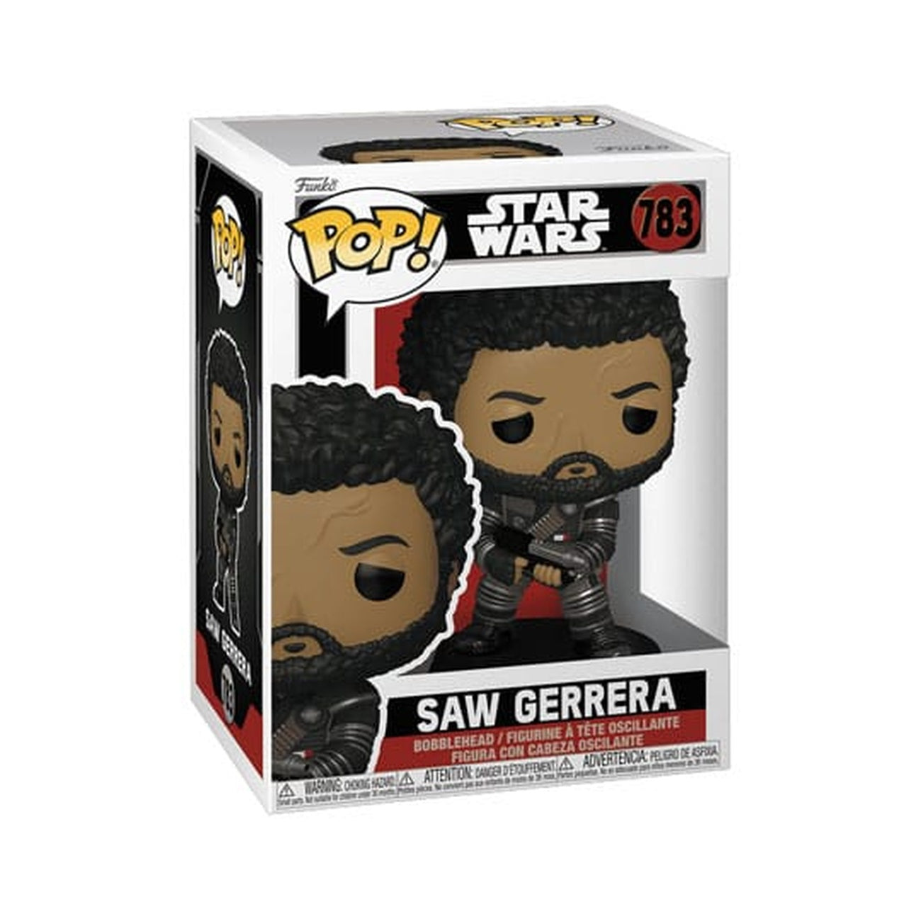 Immagine del prodotto Star Wars: Andor POP! TV Figure in vinile Saw Gerrera 9 cm