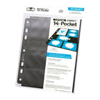 Immagine del prodotto Ultimate Guard Pagine Supreme Compatte a 14 Tasche Standard + Mini American (10) - Nero
