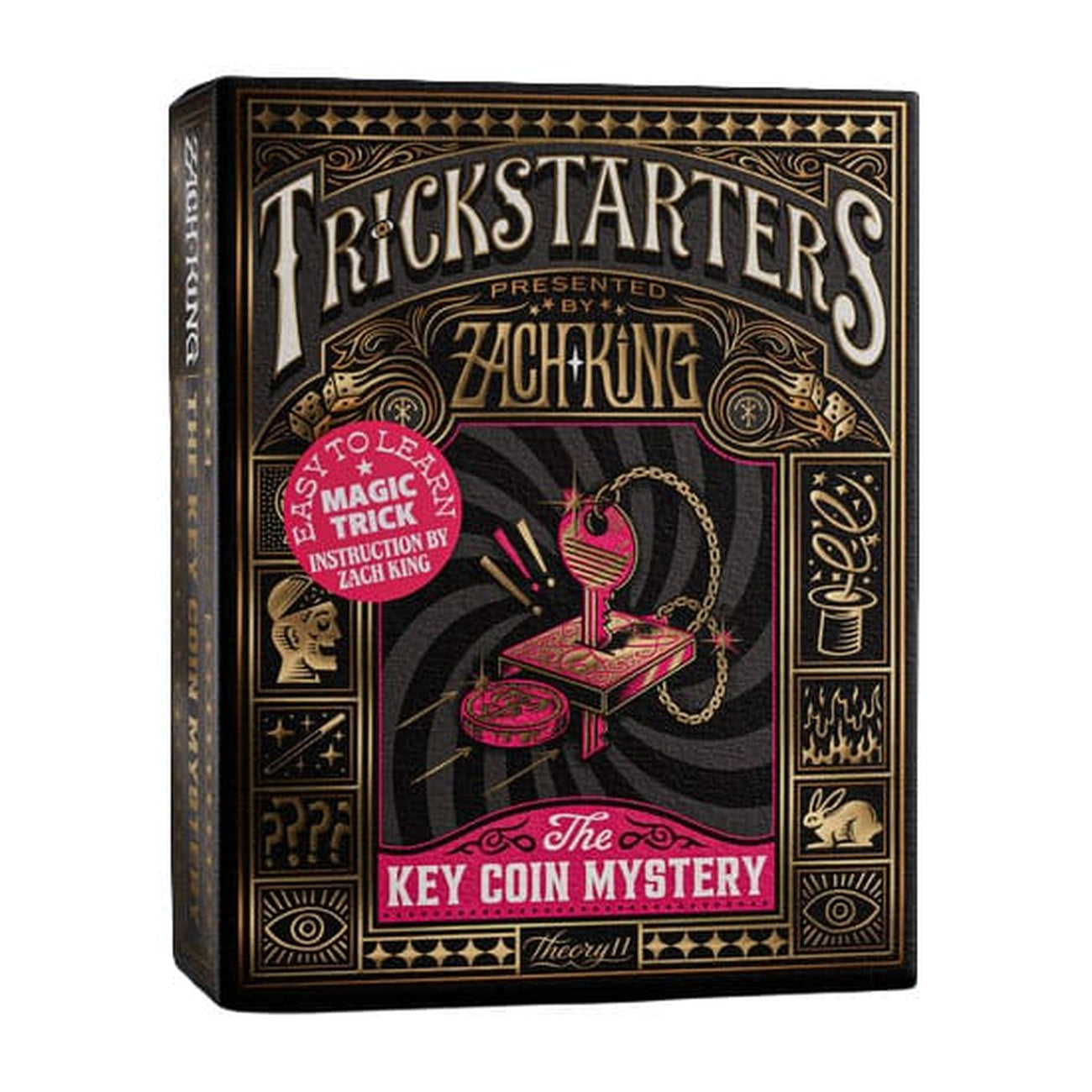 Immagine del prodotto Trickstarters by Zach King – Scatola di trucchi di magia The Key Coin Mystery