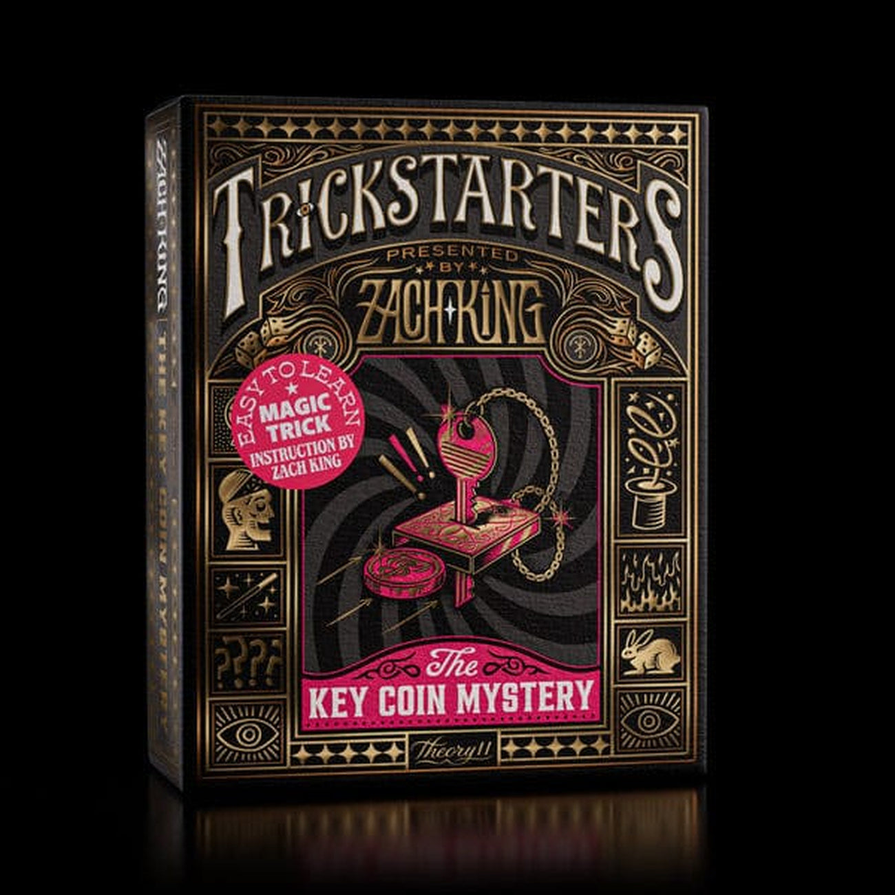 Immagine del prodotto Trickstarters by Zach King – Scatola di trucchi di magia The Key Coin Mystery