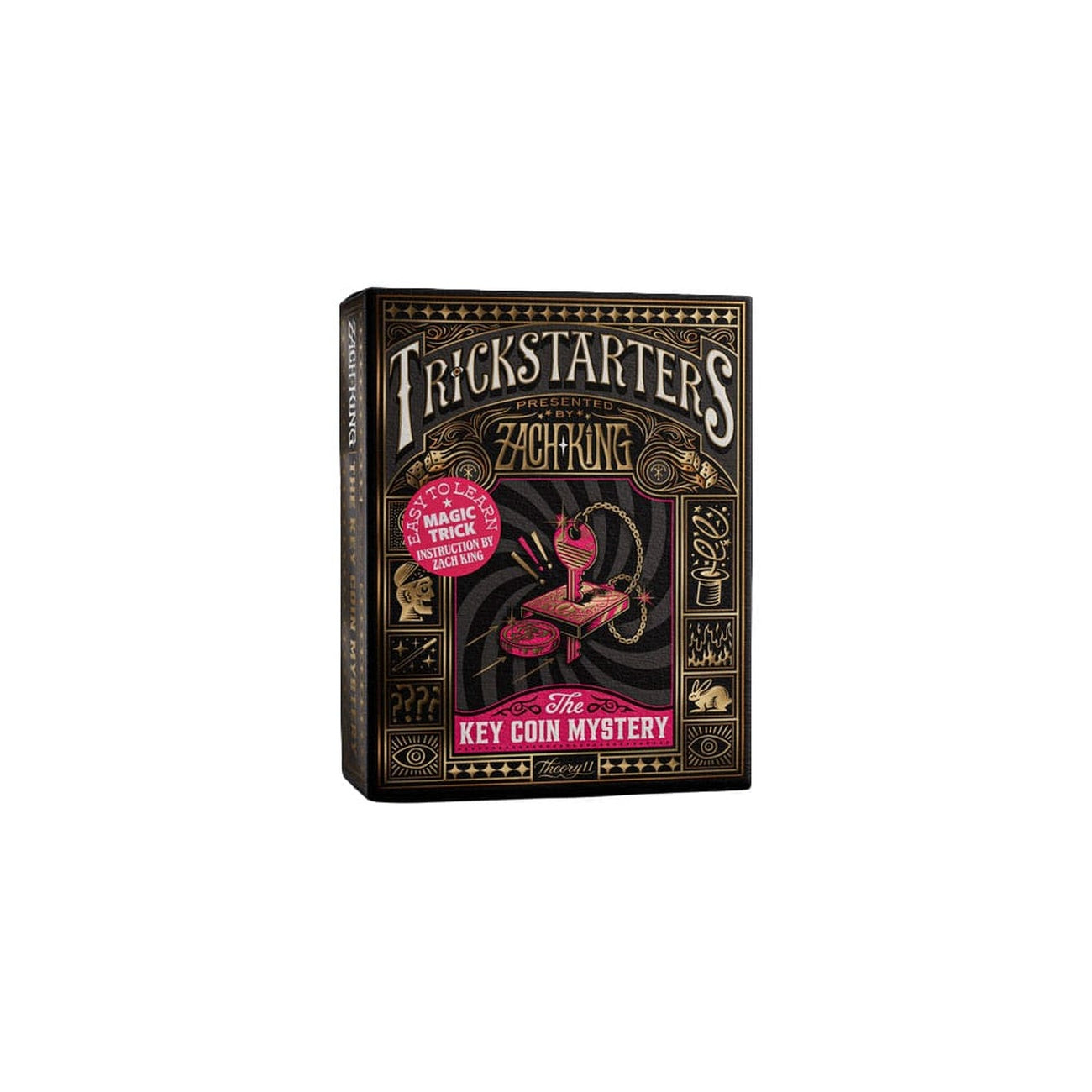 Immagine del prodotto Trickstarters by Zach King – Scatola di trucchi di magia The Key Coin Mystery