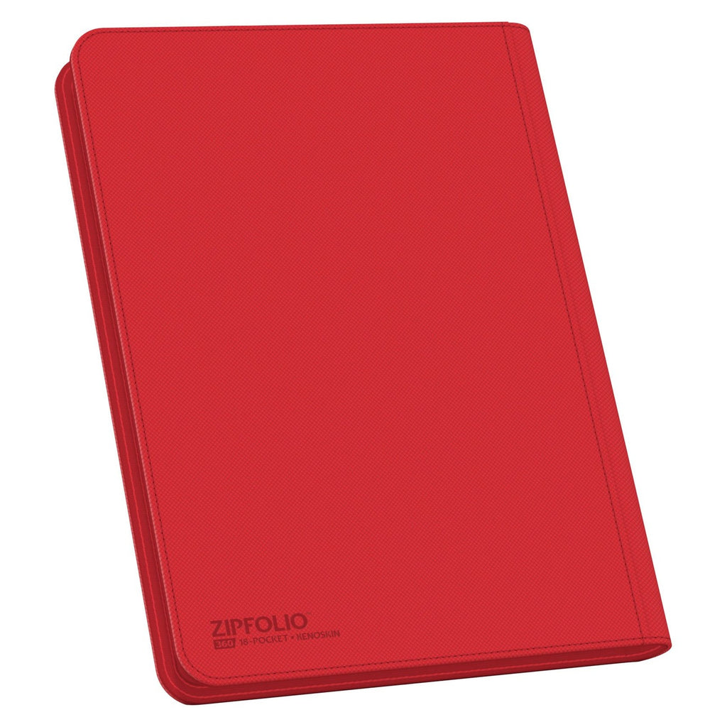 Immagine del prodotto Ultimate Guard Zipfolio 360 18-Pocket Xenoskin - Rosso