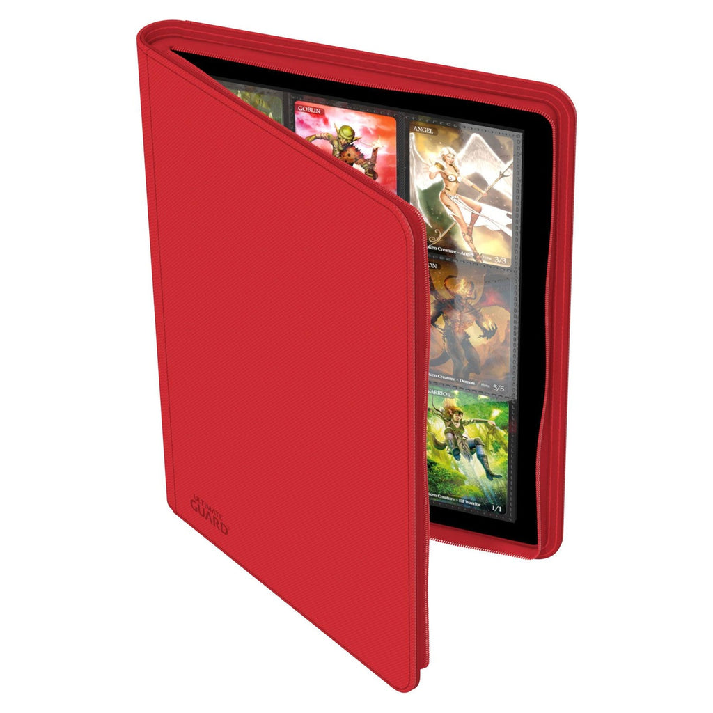 Immagine del prodotto Ultimate Guard Zipfolio 360 18-Pocket Xenoskin - Rosso
