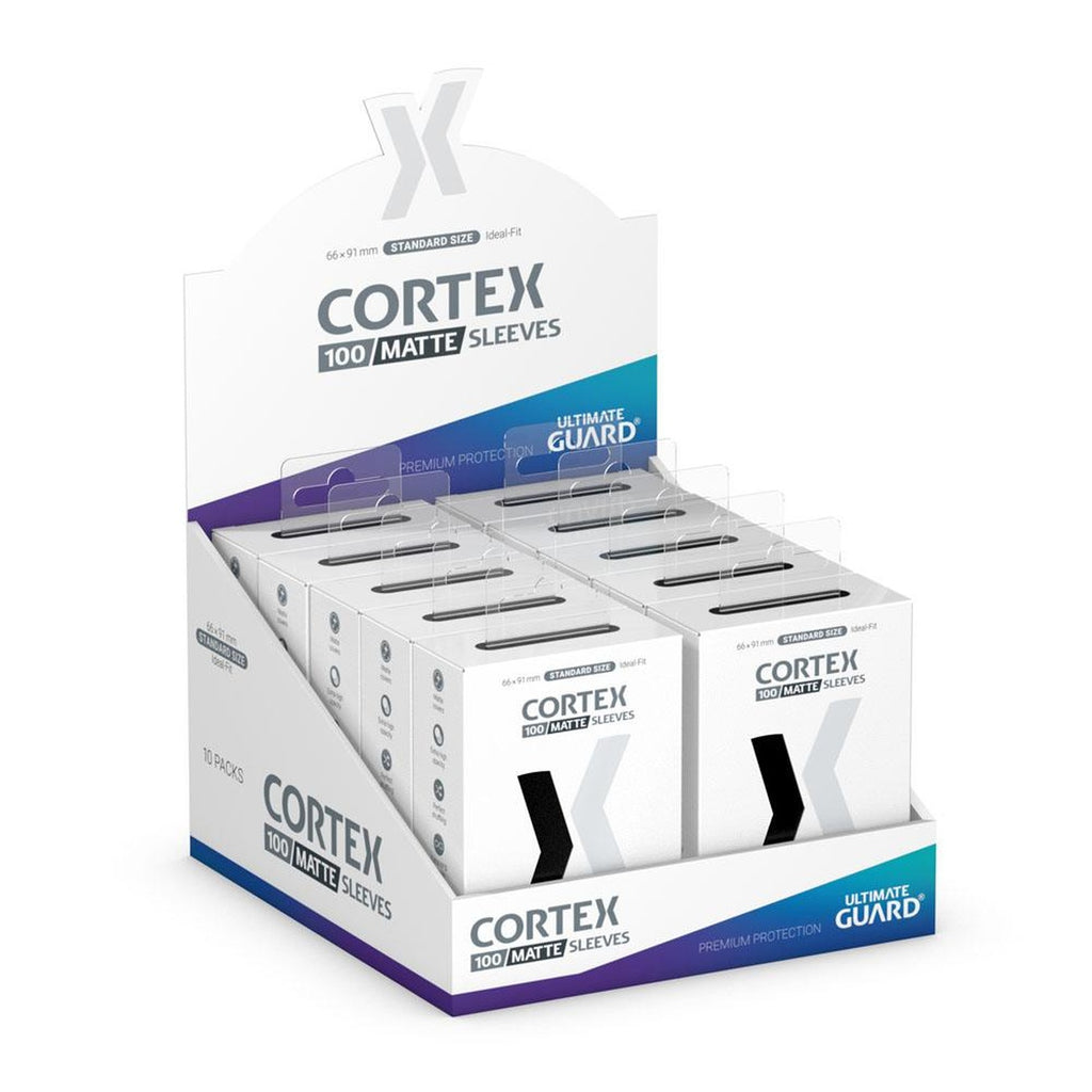 Product image Ultimate Guard Cortex Sleeves Matte Standard Size (100) - Black