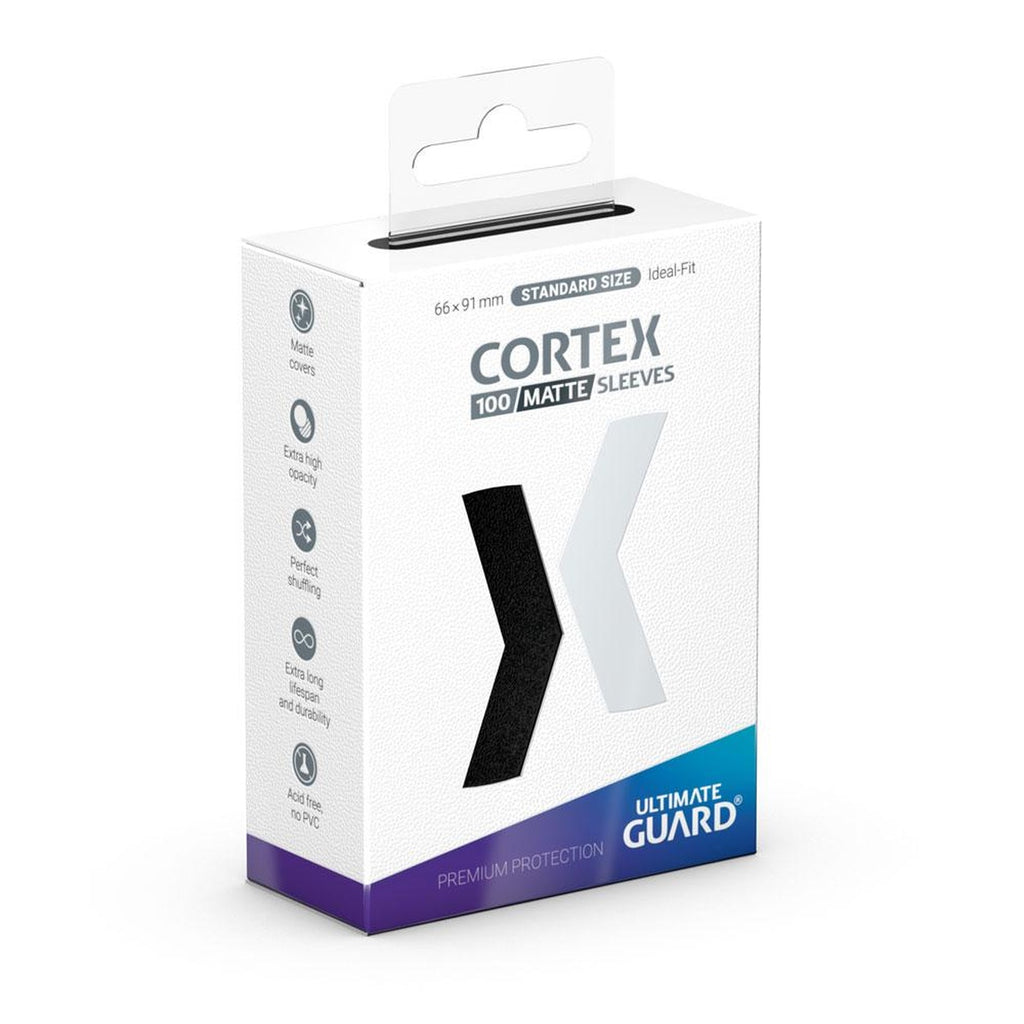 Product image Ultimate Guard Cortex Sleeves Matte Standard Size (100) - Black