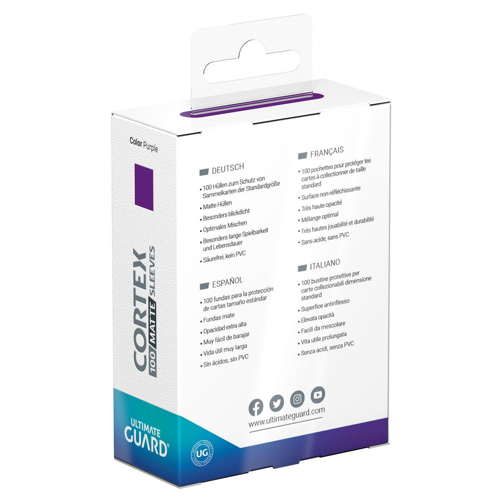 Immagine del prodotto Ultimate Guard Bustine Cortex Opache Misura Standard (100) - Viola