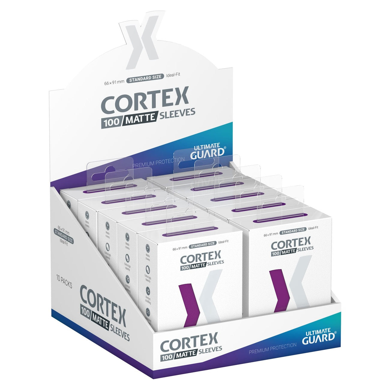 Immagine del prodotto Ultimate Guard Bustine Cortex Opache Misura Standard (100) - Viola