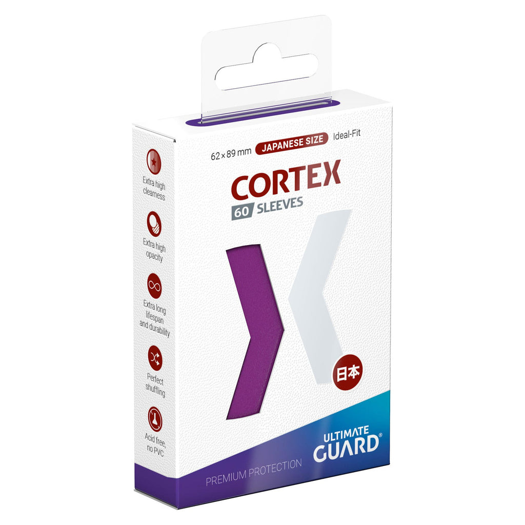 Immagine del prodotto Ultimate Guard Cortex Sleeves formato giapponese (60) - Viola