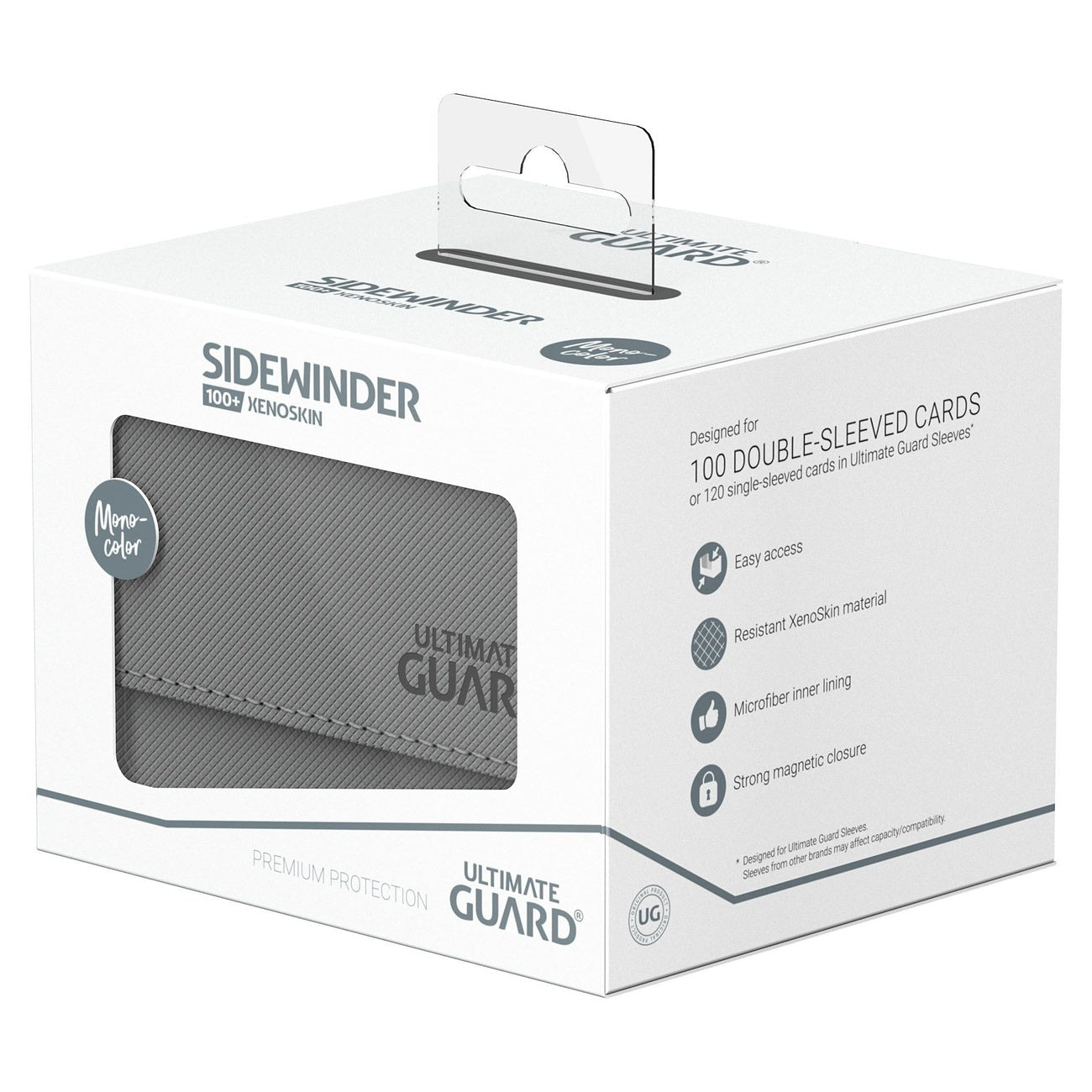 Immagine del prodotto Ultimate Guard Sidewinder 100+ Xenoskin - Grigio
