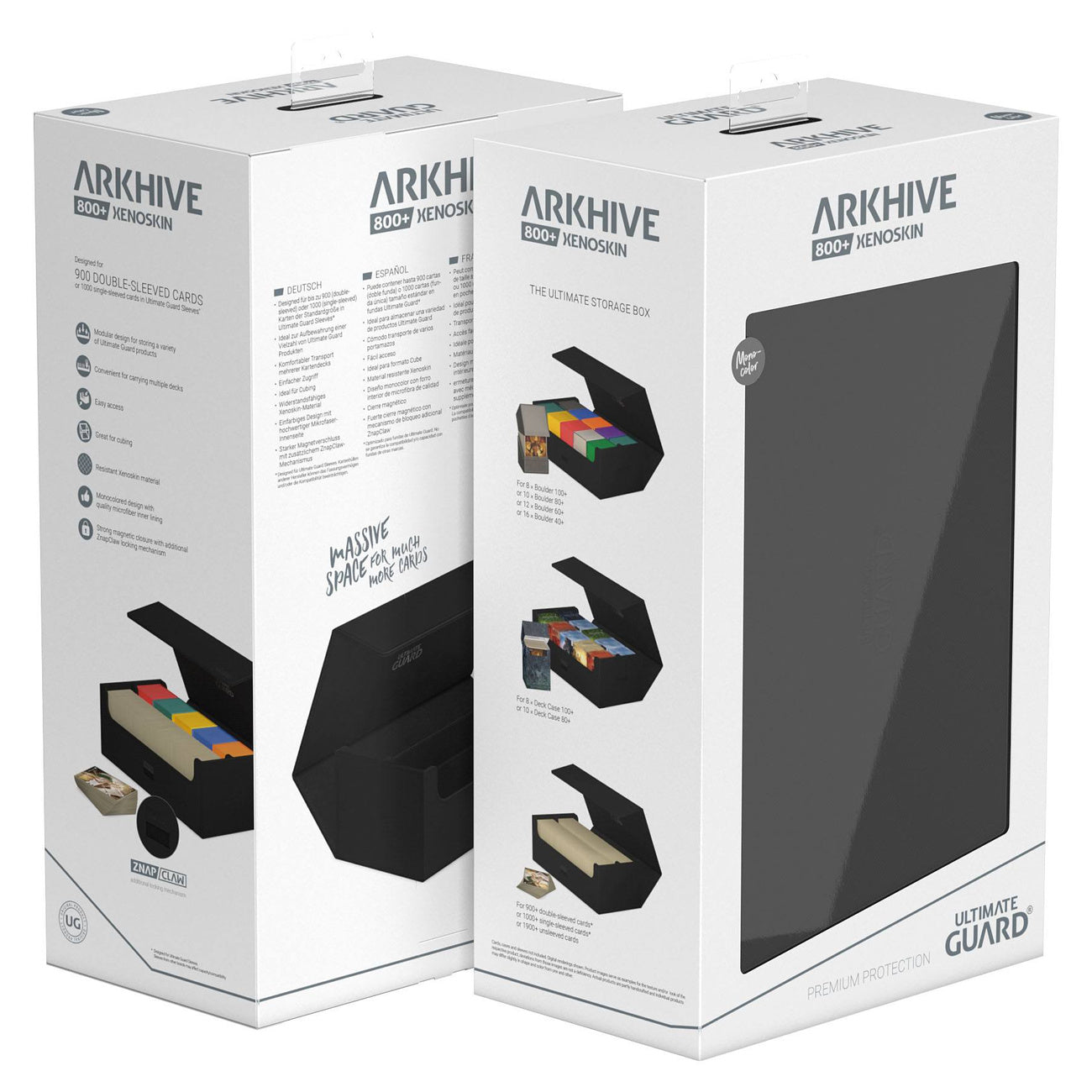Immagine del prodotto Ultimate Guard Arkhive 800+ XenoSkin Monocolor Nero