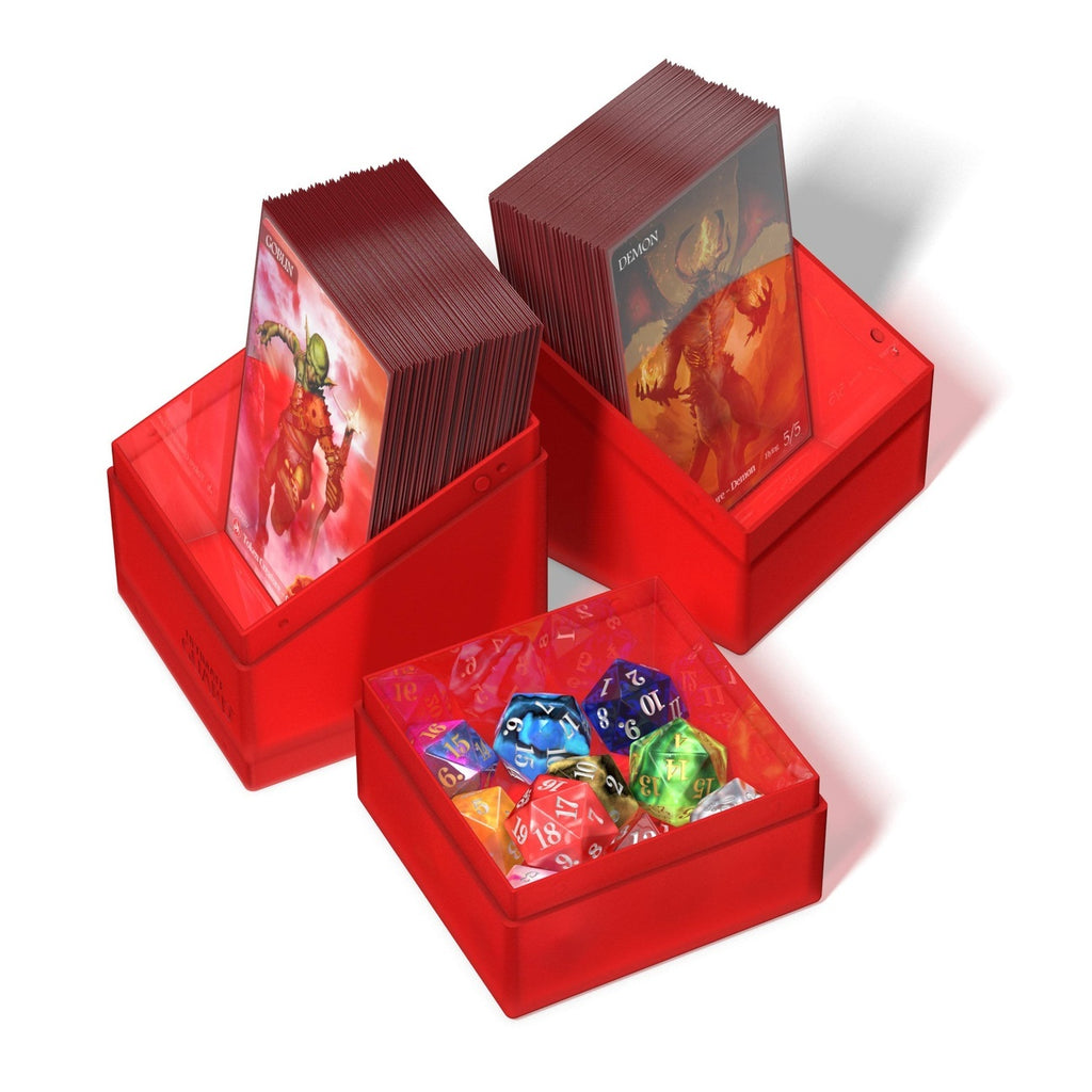 Immagine del prodotto Ultimate Guard Boulder'n'Tray 100+ - Ruby