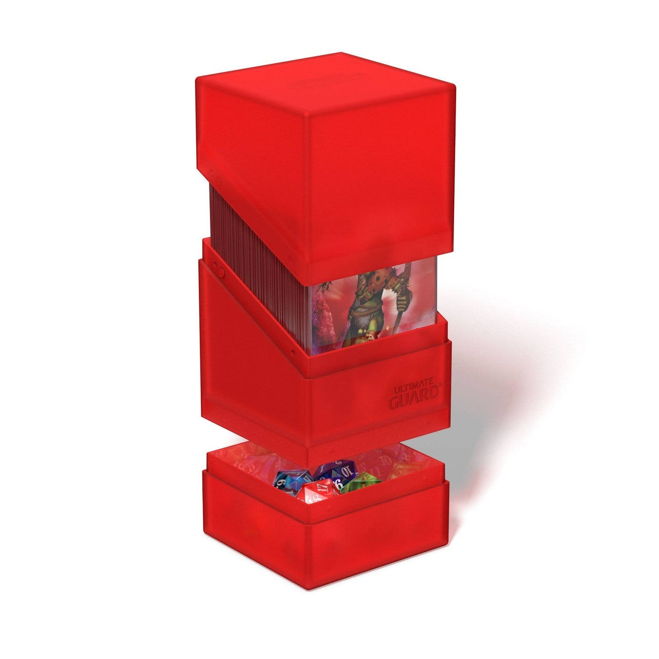 Immagine del prodotto Ultimate Guard Boulder'n'Tray 100+ - Ruby