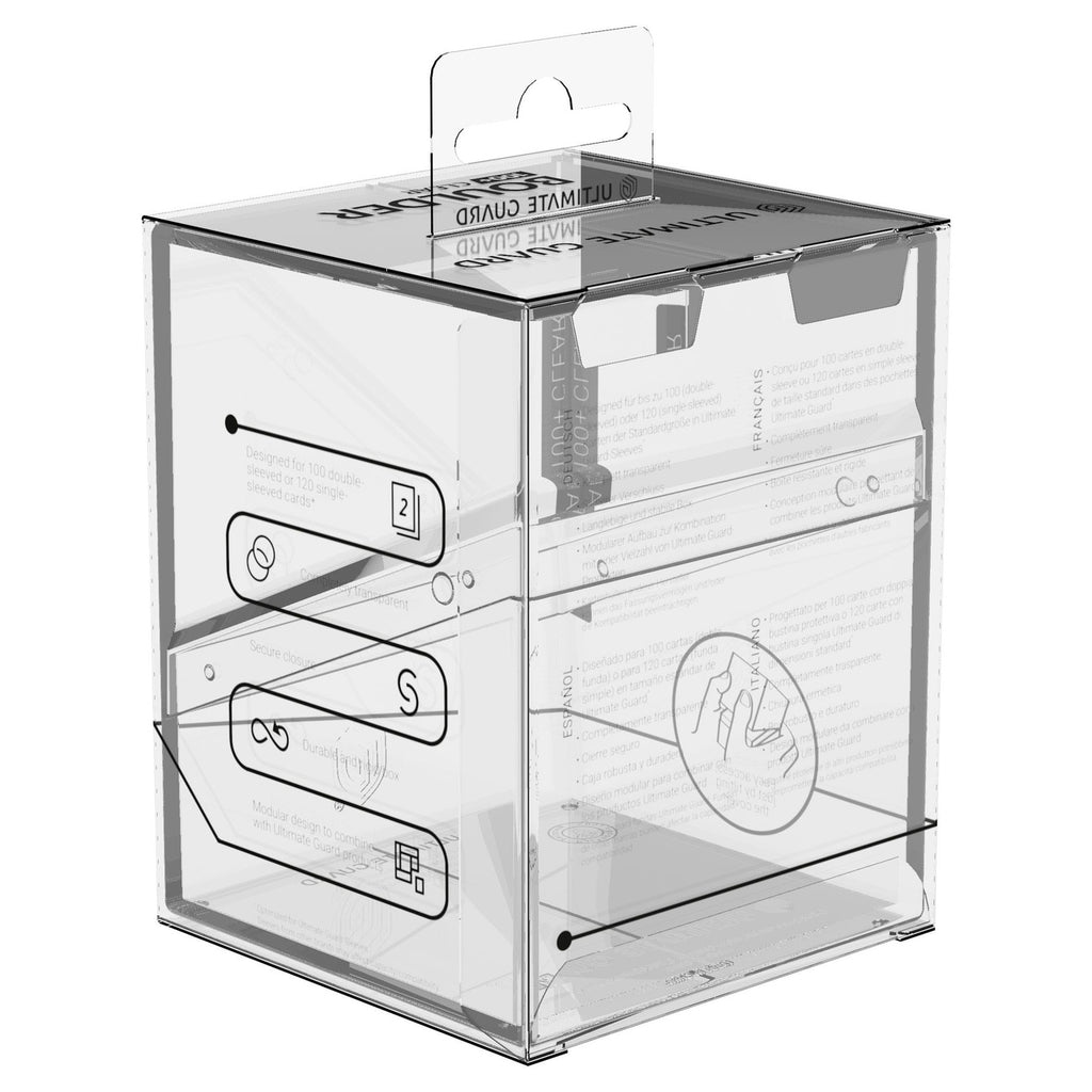 Product image Ultimate Guard Boulder 100+ Clear - Transparent