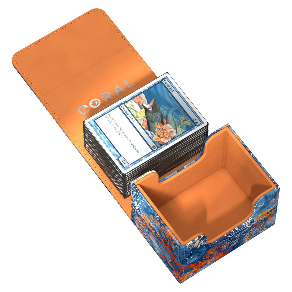 Product image Ultimate Guard Sidewinder 100+ Xenoskin 2025 Exclusive "Coral Places" - Fiery Reef