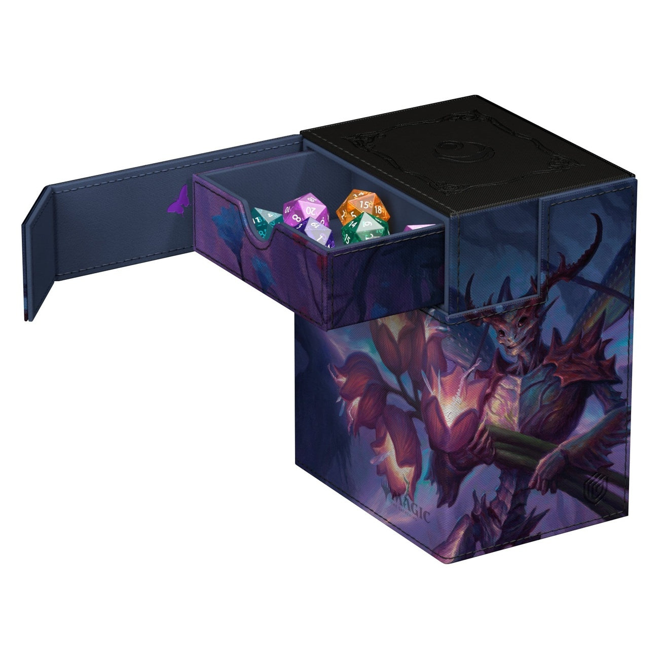 Immagine del prodotto Ultimate Guard Flip'n'Tray 133+ Xenoskin Magic: The Gathering "Lorwyn Eclipsed" - Portatrice di Bitterbloom