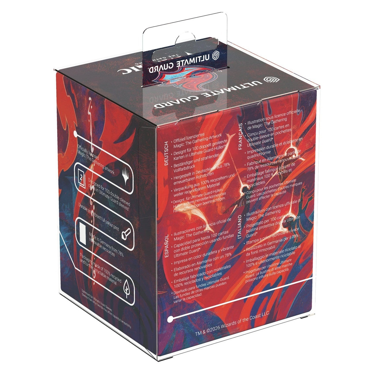 Immagine del prodotto Ultimate Guard RTE Boulder 100+ Magic: The Gathering "Segreti di Strixhaven" - Prismari