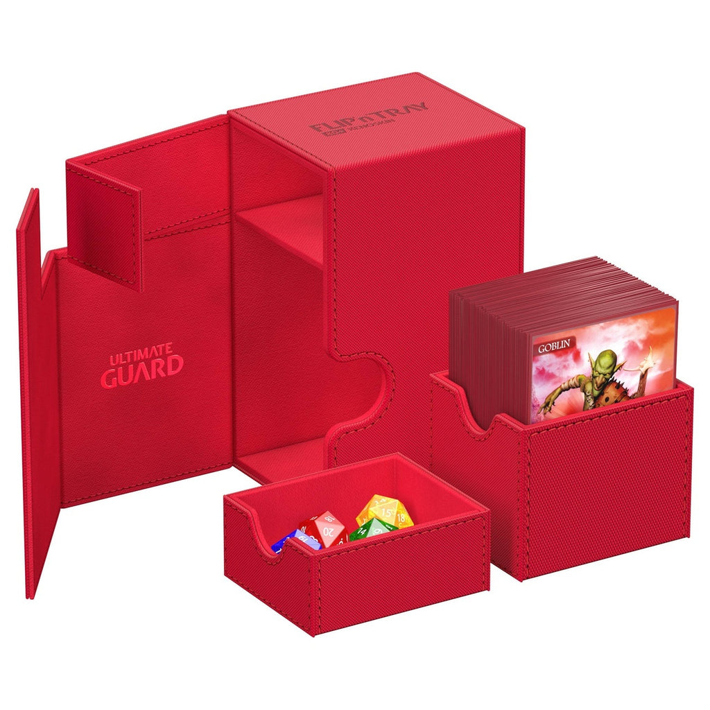 Immagine del prodotto Ultimate Guard Flip'n'Tray 80+ Xenoskin - Rosso