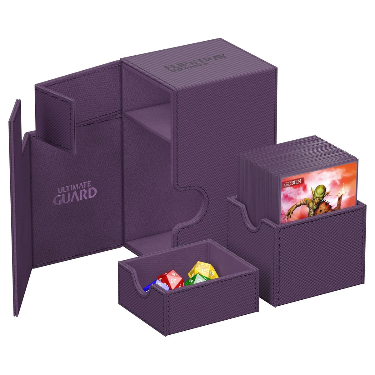 Immagine del prodotto Ultimate Guard Flip'n'Tray 80+ Xenoskin – Viola
