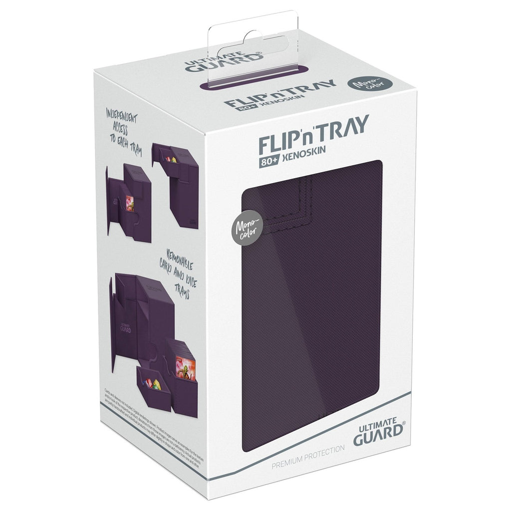 Immagine del prodotto Ultimate Guard Flip'n'Tray 80+ Xenoskin – Viola