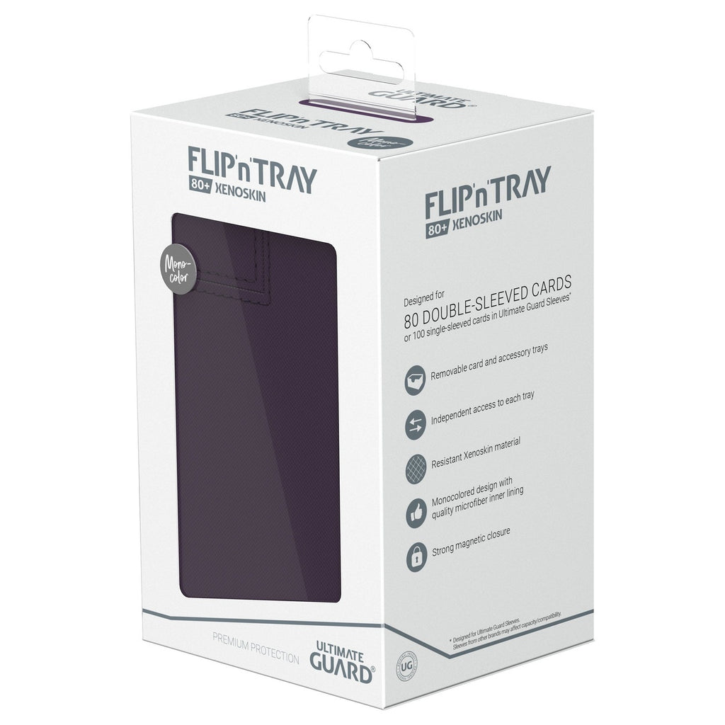 Immagine del prodotto Ultimate Guard Flip'n'Tray 80+ Xenoskin – Viola