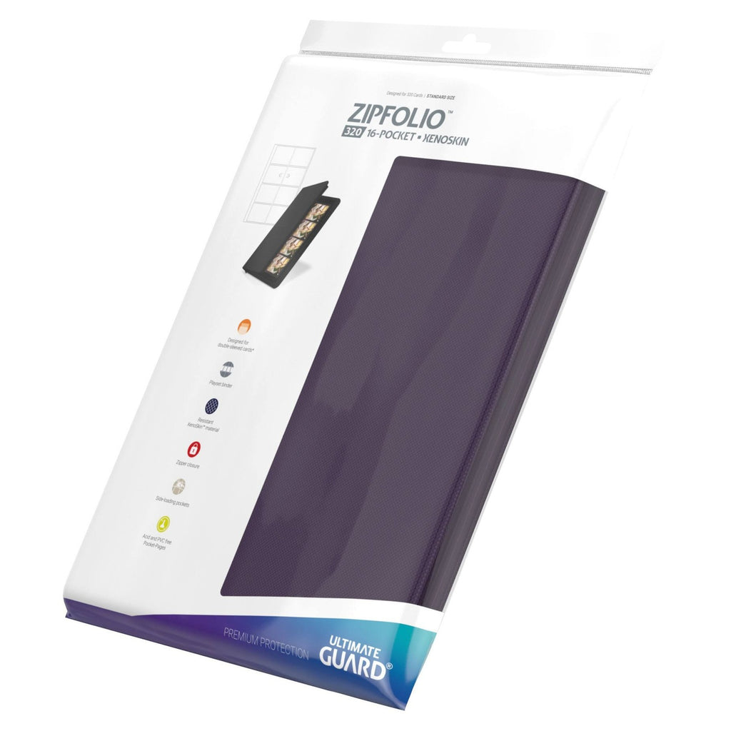 Immagine del prodotto Ultimate Guard Zipfolio 320 16-Pocket Xenoskin - Viola