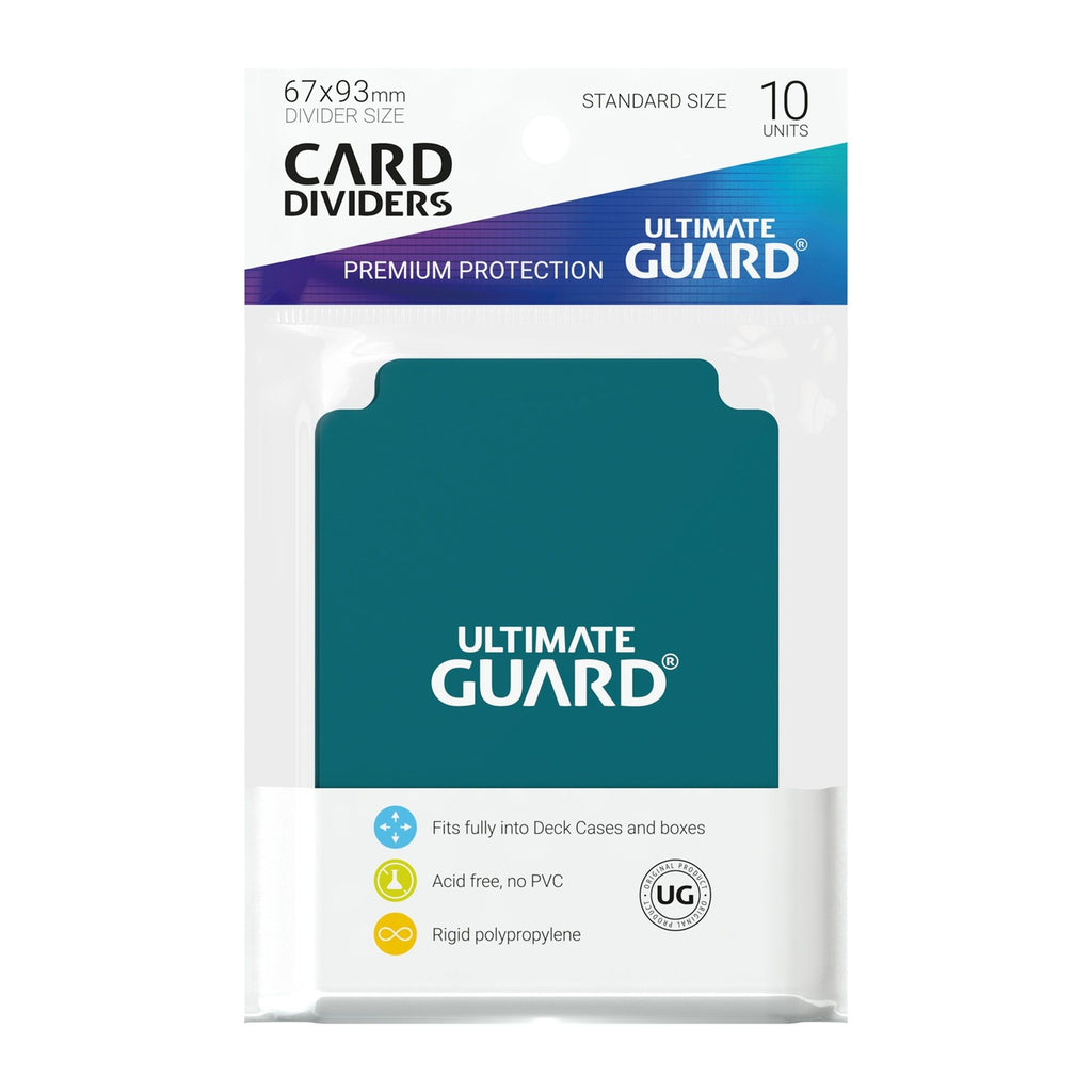 Immagine del prodotto Ultimate Guard Divisori per carte Formato standard (10) - Petrolio