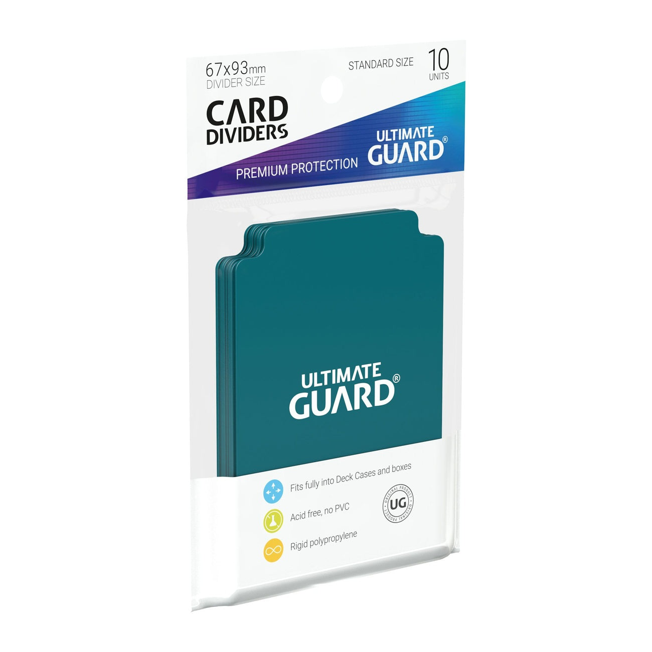 Immagine del prodotto Ultimate Guard Divisori per carte Formato standard (10) - Petrolio