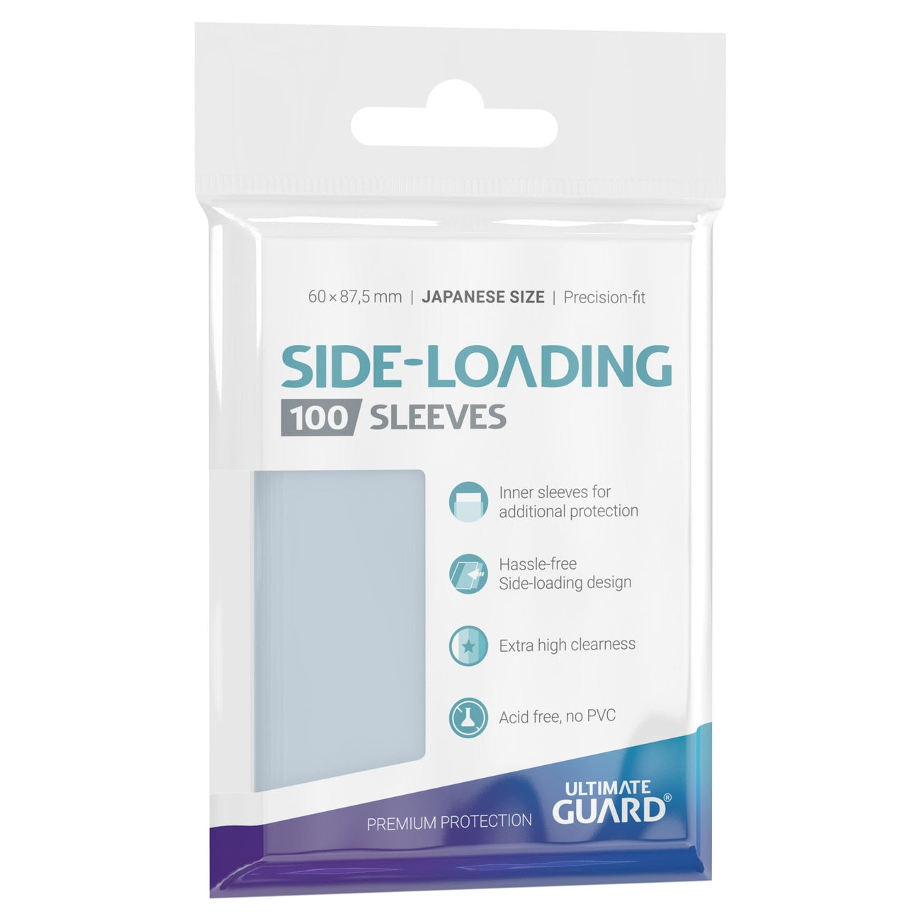 Immagine del prodotto Ultimate Guard Precise-Fit Sleeves formato giapponese (100) - Side-Loading