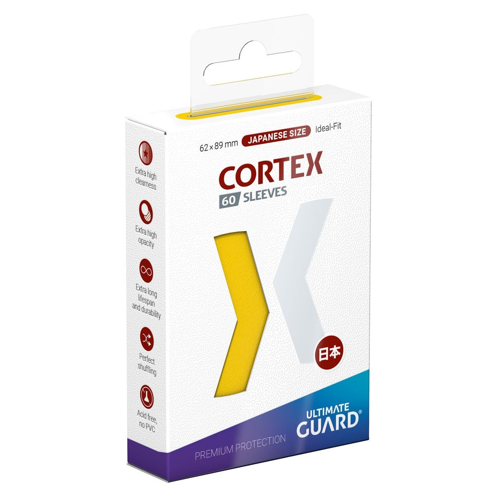 Product image Ultimate Guard Cortex Sleeves Japanese Size (60) - Yellow