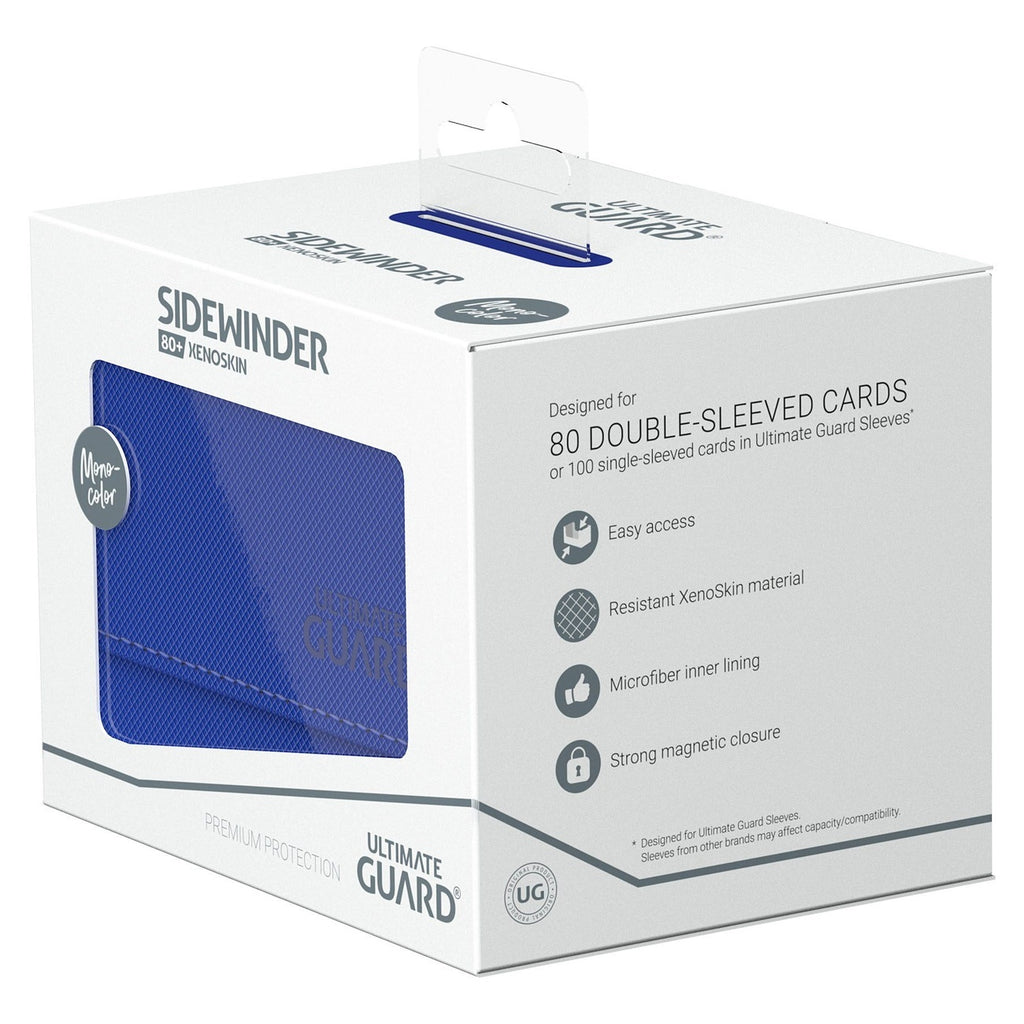 Product image Ultimate Guard Sidewinder 80+ Xenoskin – Blue