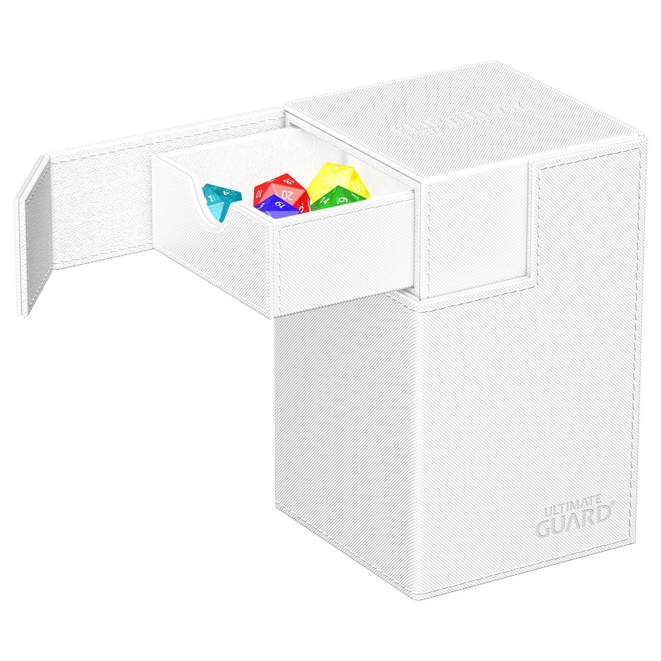 Immagine del prodotto Ultimate Guard Flip'n'Tray 100+ Xenoskin - Bianco