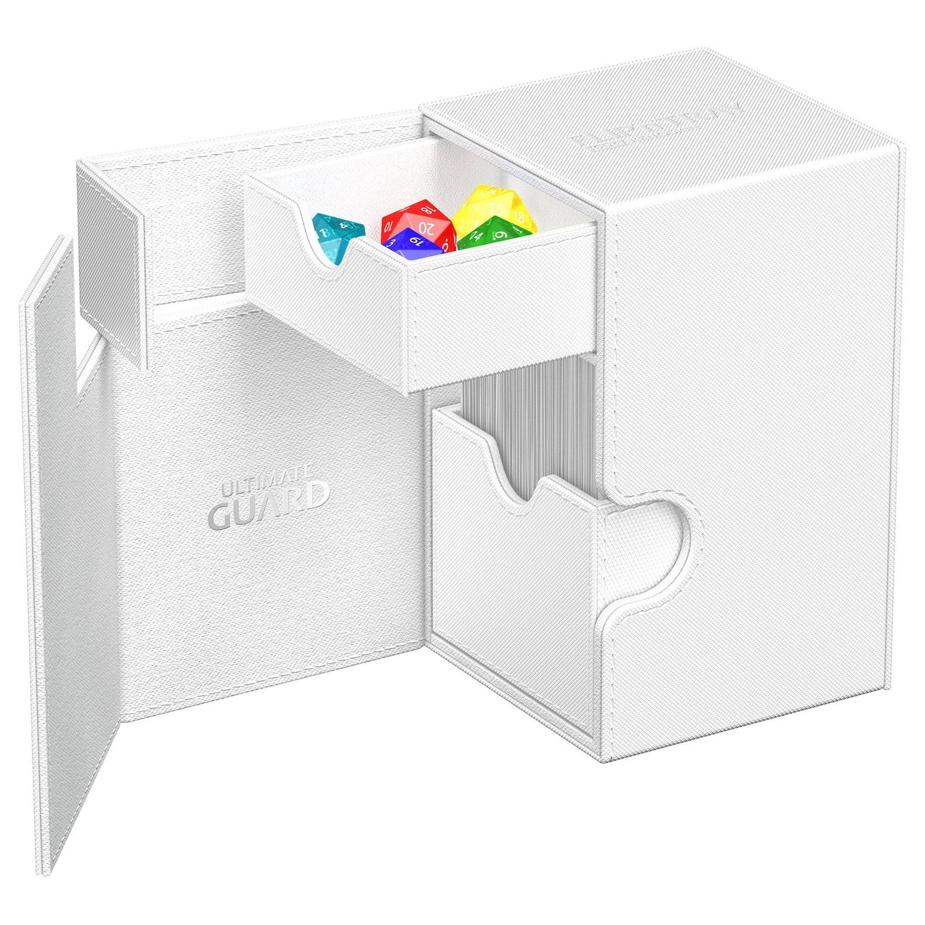 Immagine del prodotto Ultimate Guard Flip'n'Tray 100+ Xenoskin - Bianco