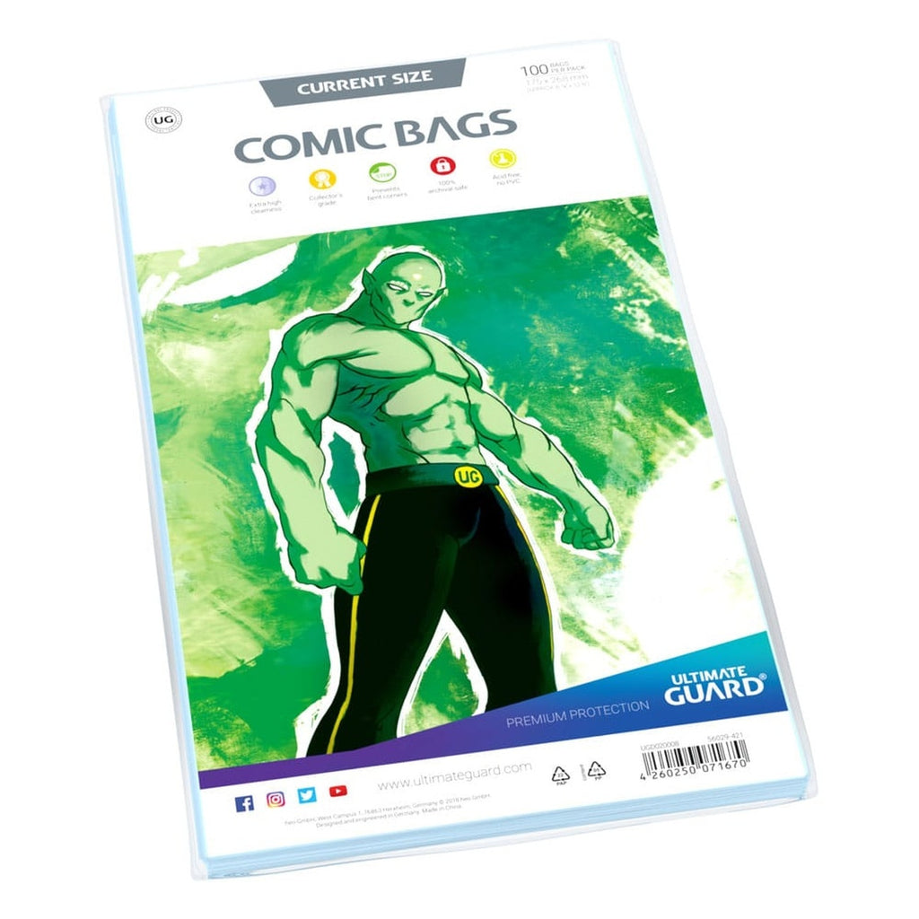 Immagine del prodotto Ultimate Guard Comic Bags Standard (100) - Current Size