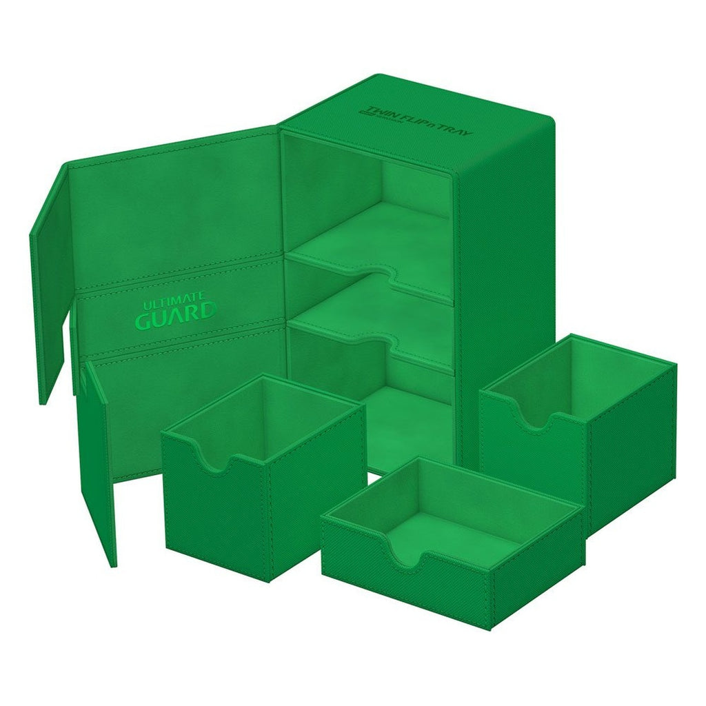 Immagine del prodotto Ultimate Guard Twin Flip'n'Tray 160+ Xenoskin – verde
