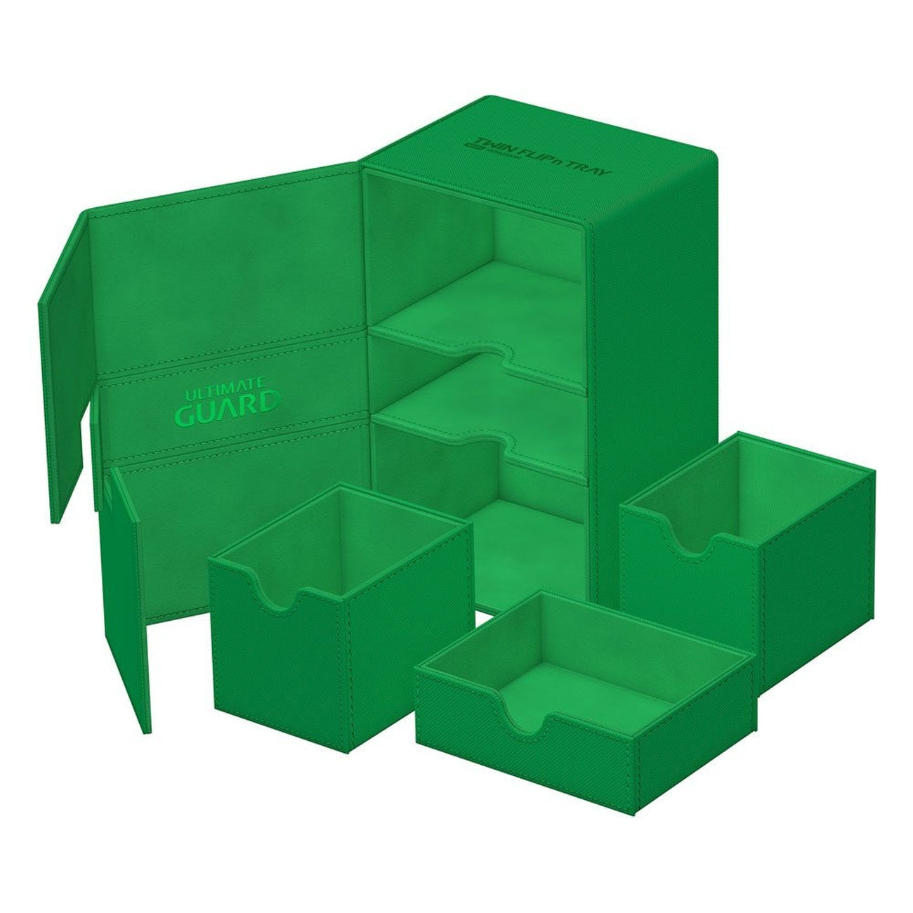 Immagine del prodotto Ultimate Guard Twin Flip'n'Tray 160+ Xenoskin – verde