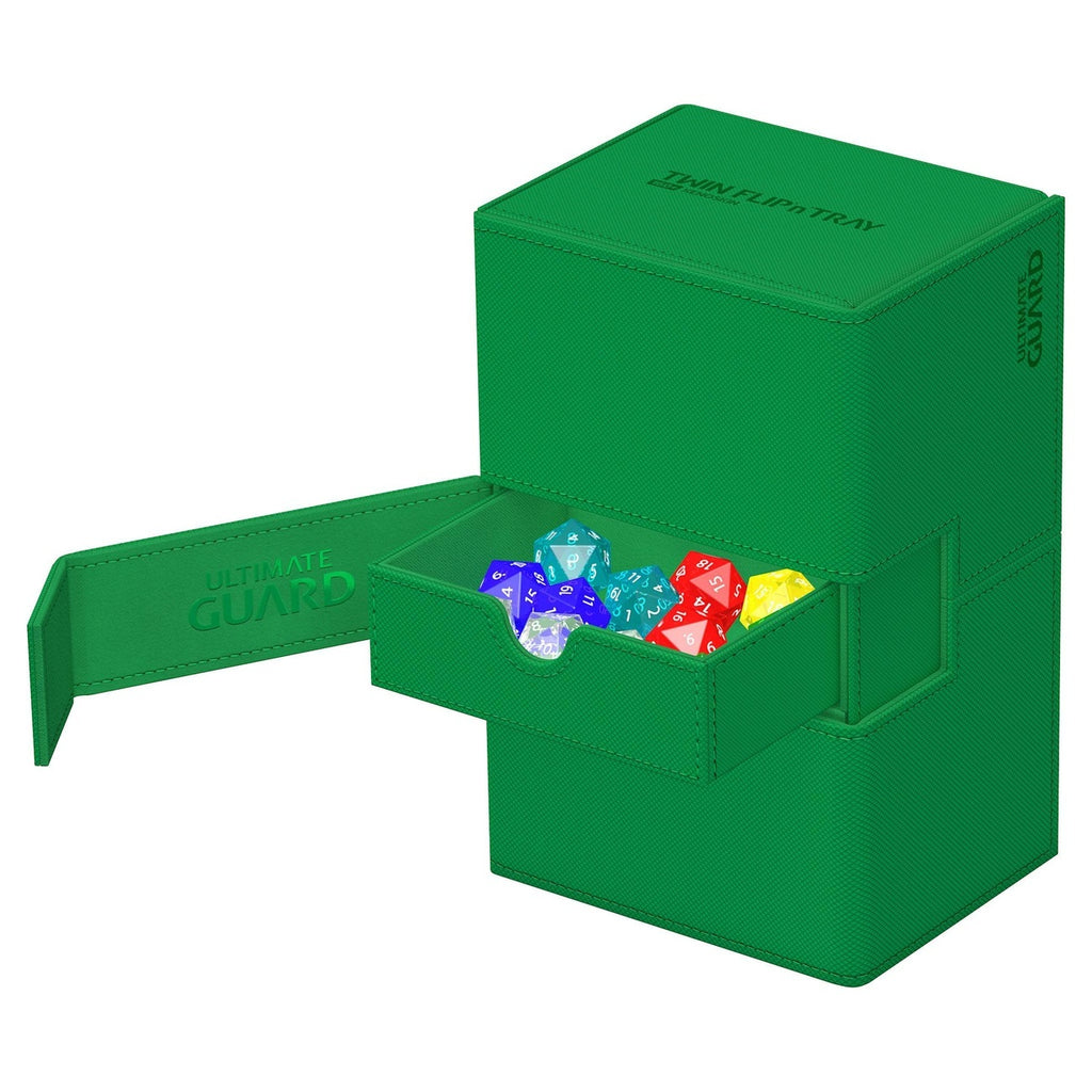 Immagine del prodotto Ultimate Guard Twin Flip'n'Tray 160+ Xenoskin – verde